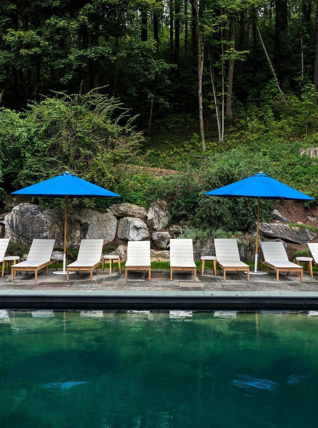 Swimming pool in Little Cat Lodge