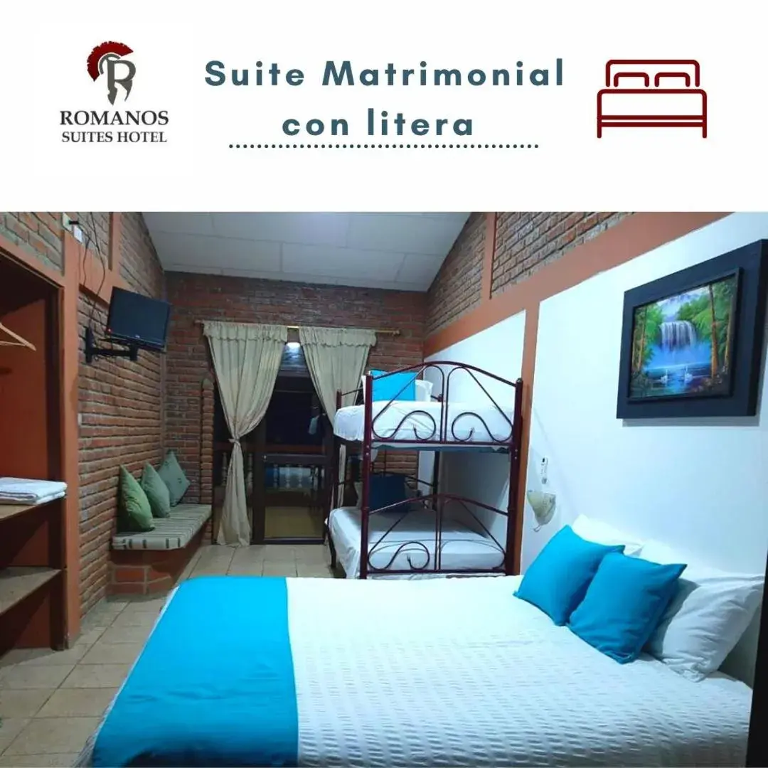 Standard Quadruple Room in Suite Hotel Romanos Standard Quadruple Room in Suite Hotel Romanos