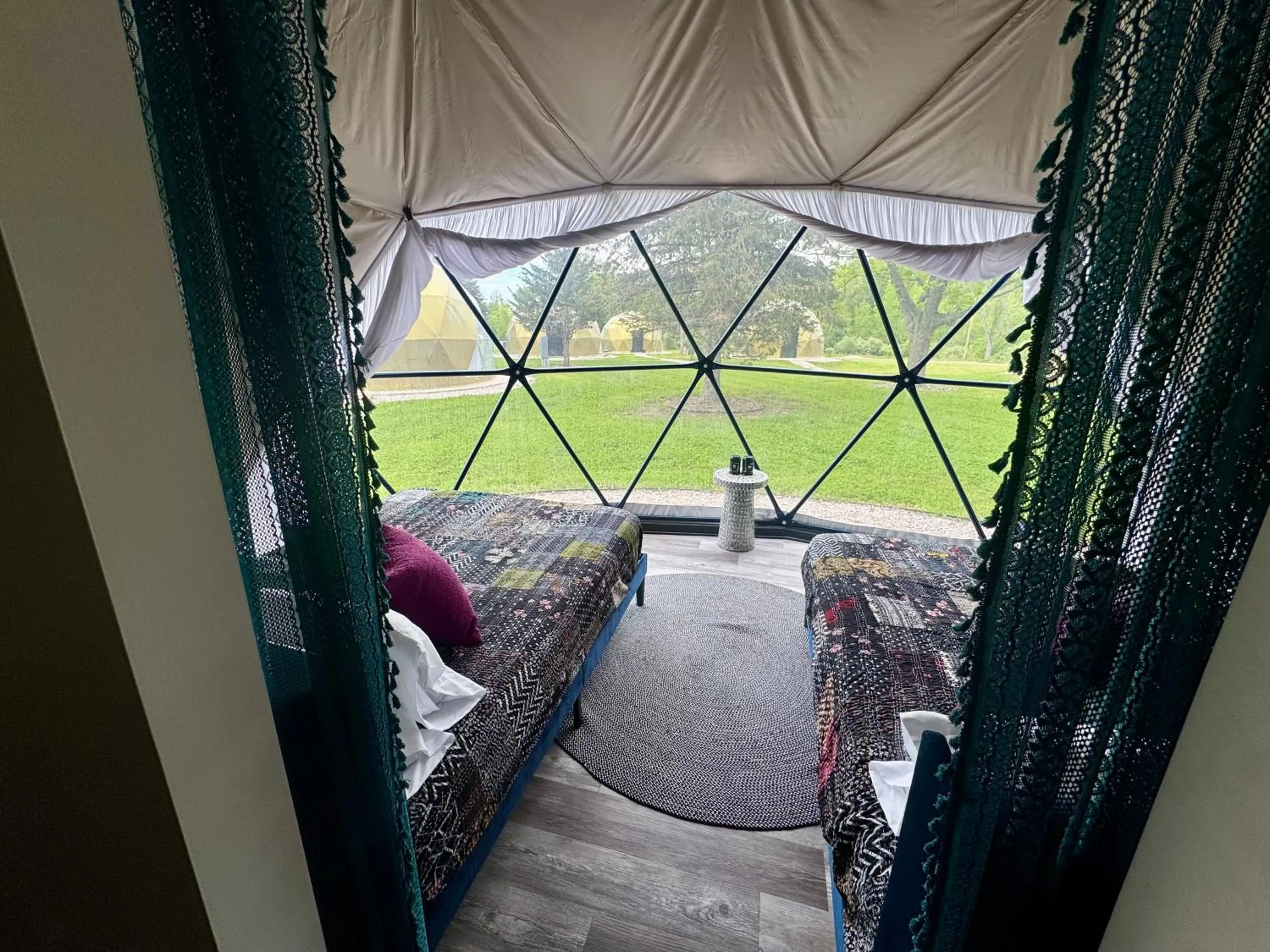 Photo of the whole room in DayDreamer Domes