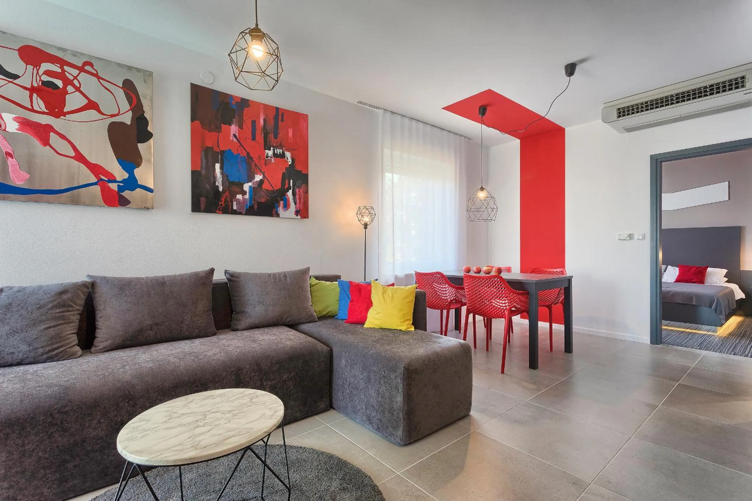 Living room in Astinian apartments Jadranka
