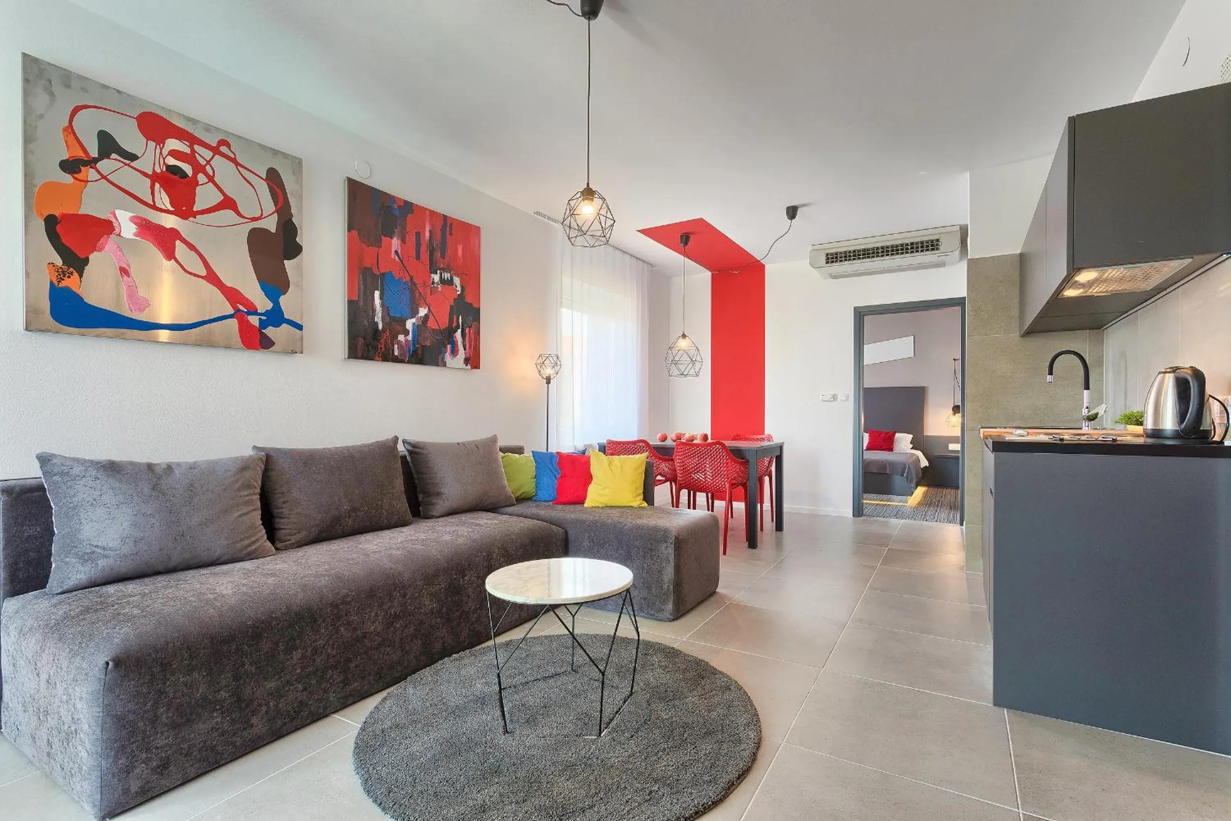 Living room in Astinian apartments Jadranka