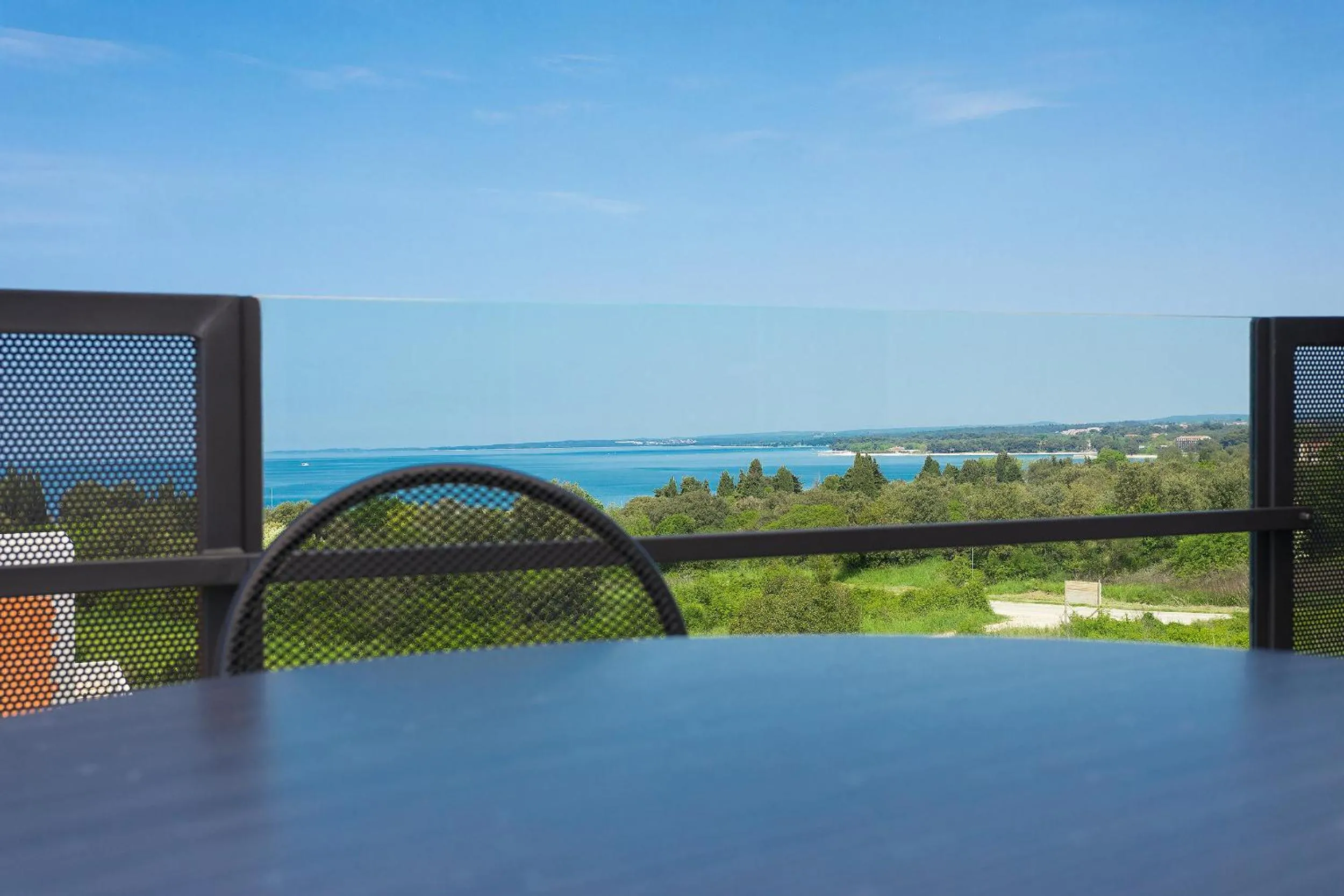 Balcony/Terrace in Astinian apartments Jadranka