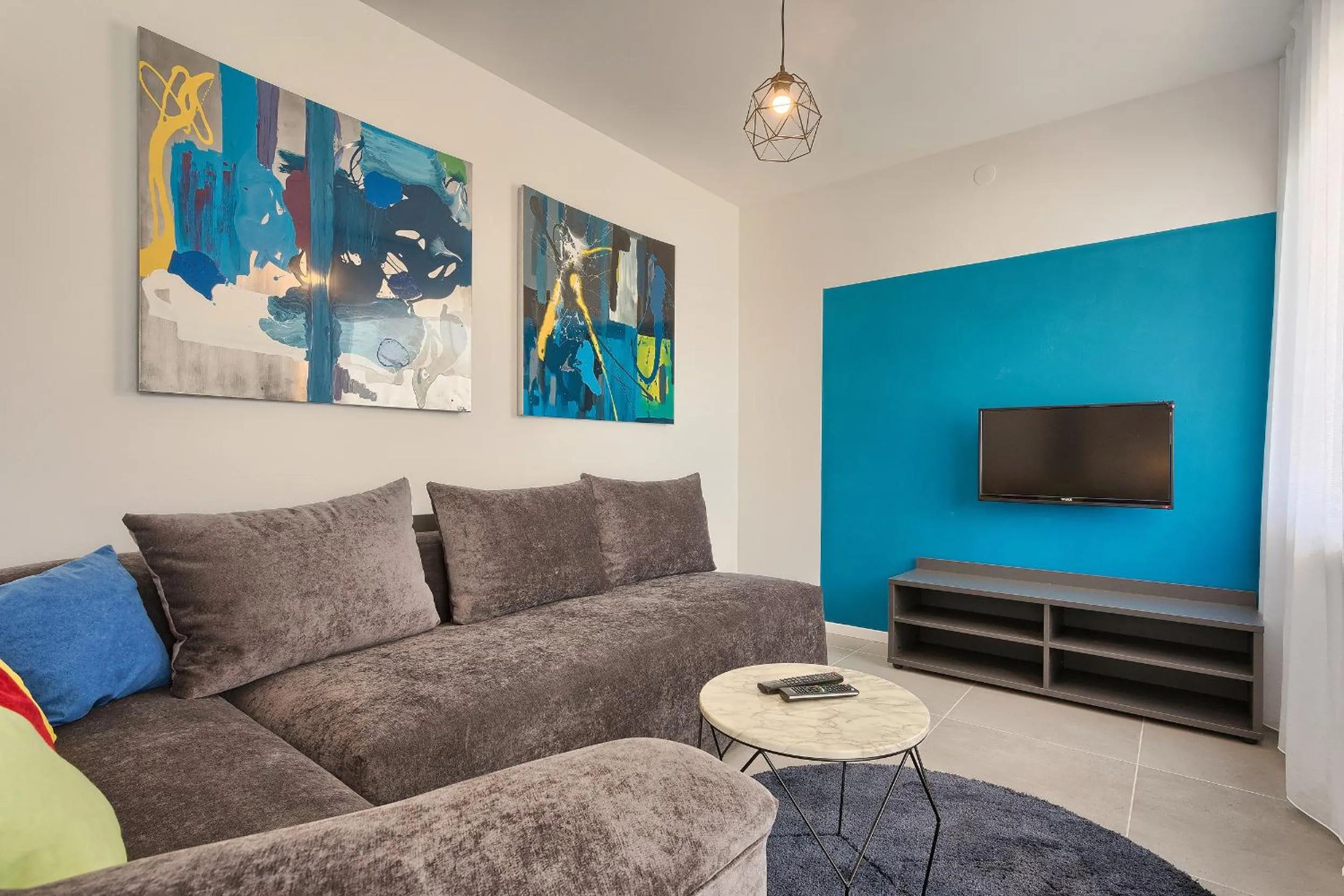 Living room in Astinian apartments Jadranka