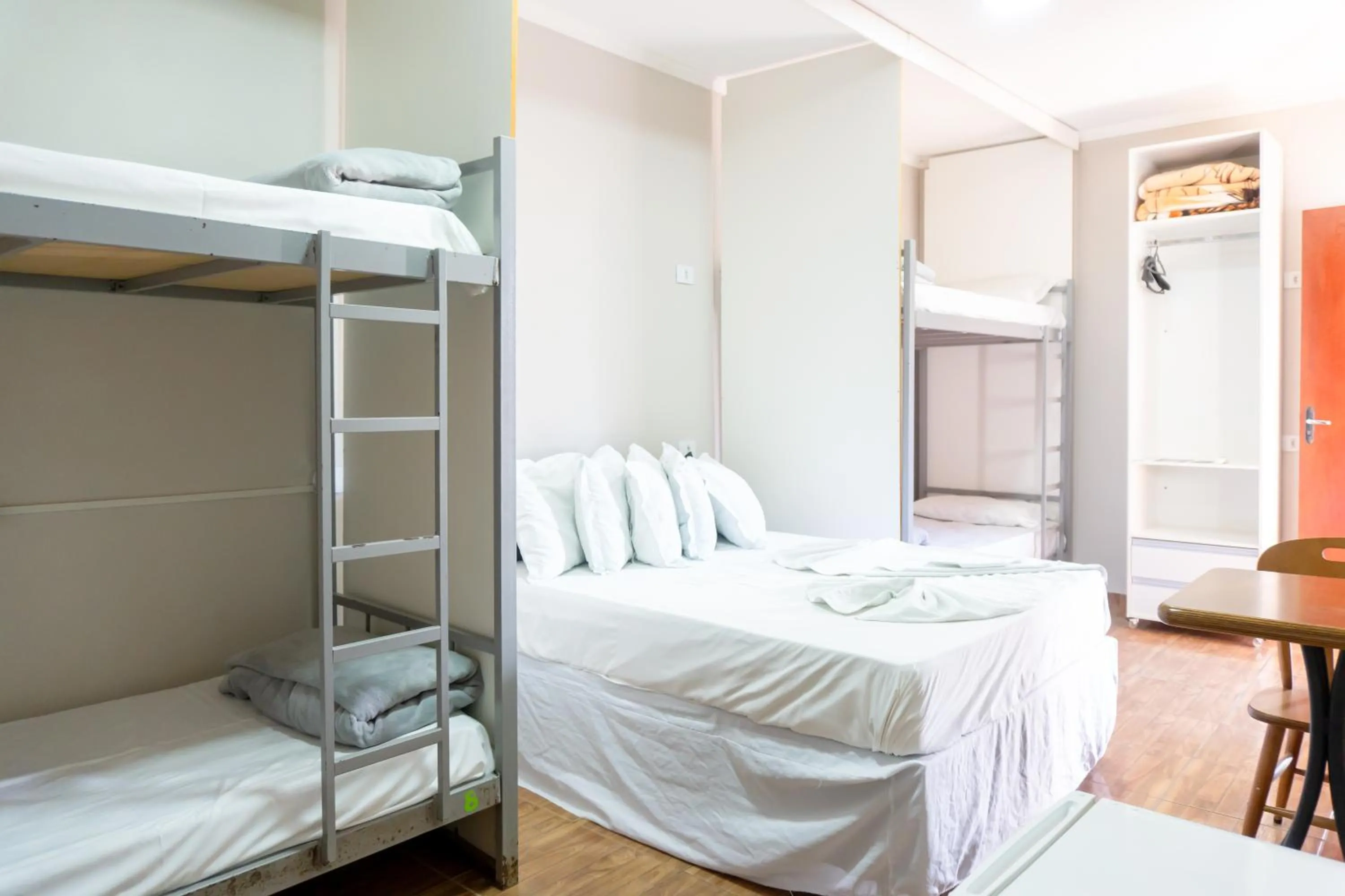 Bed in Pousada Papaya - Bonito