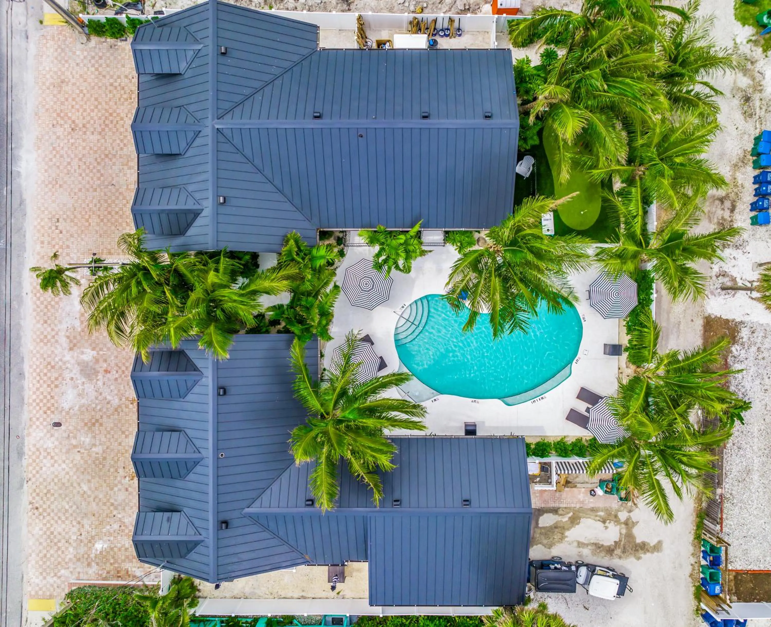Bird's eye view in The Retreat at Anna Maria Island Inn