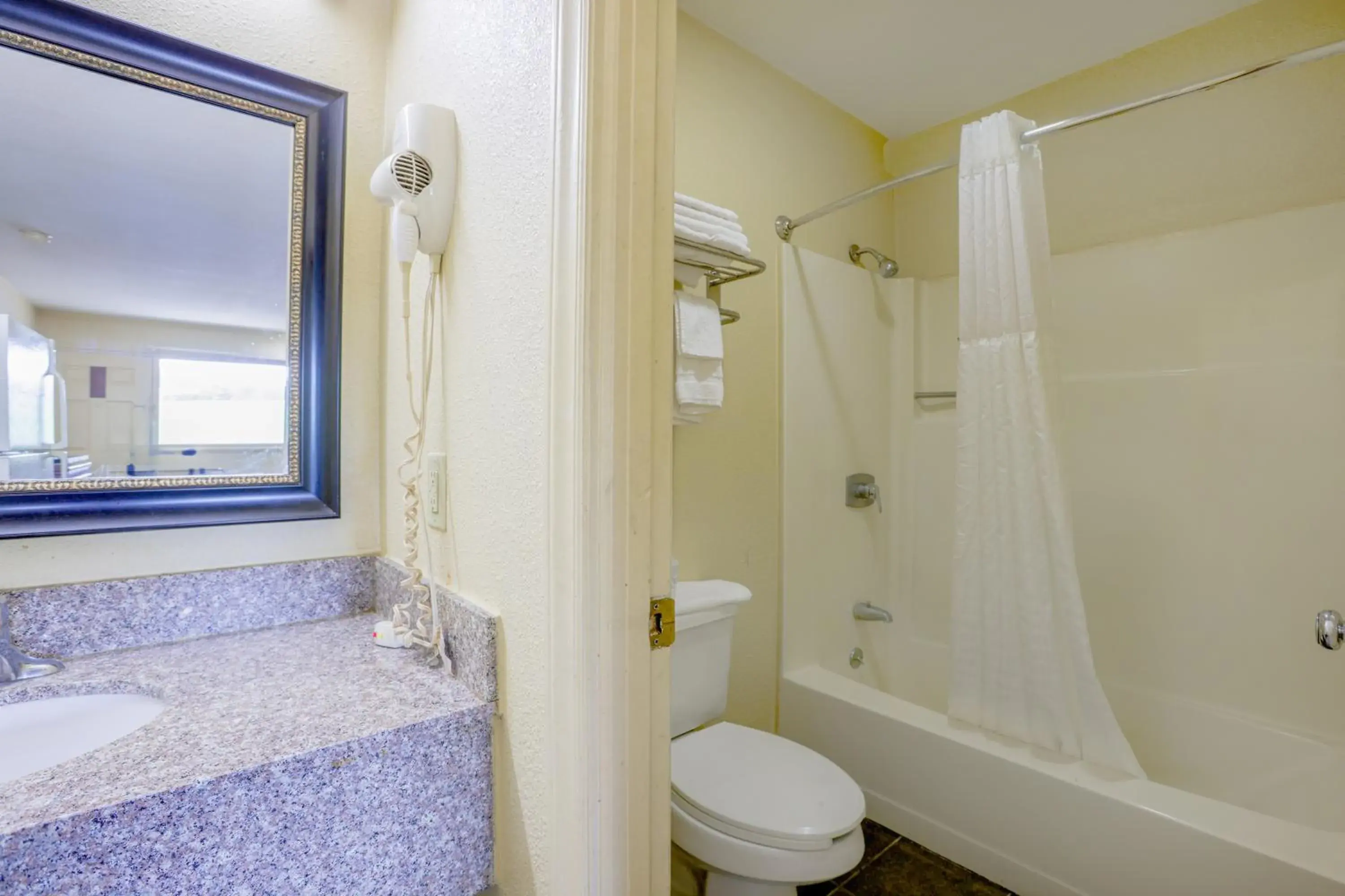 Bathroom in Budget Inn By OYO Natural Bridge I-81 Bathroom in Budget Inn By OYO Natural Bridge I-81