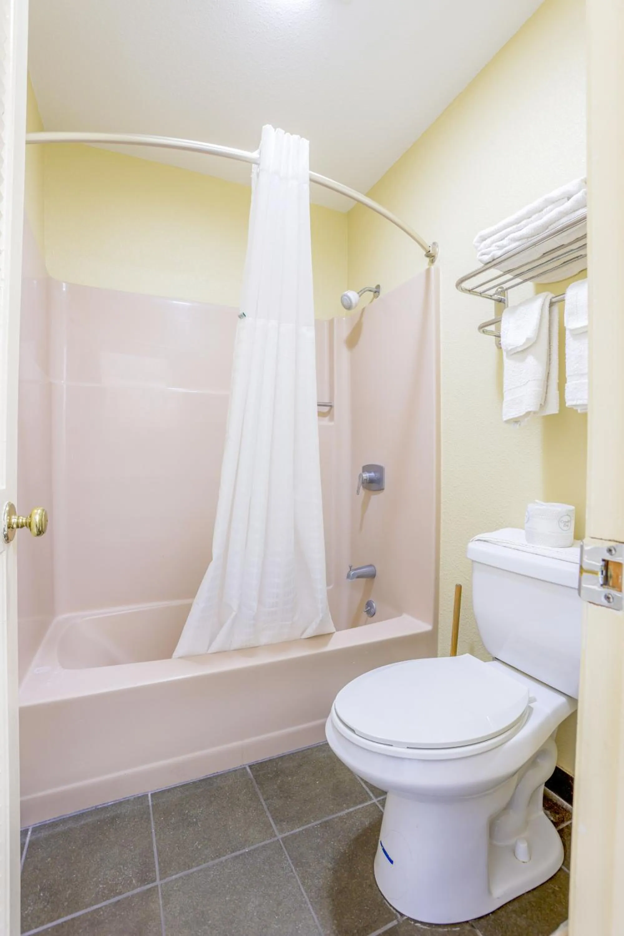 Bathroom in Budget Inn By OYO Natural Bridge I-81