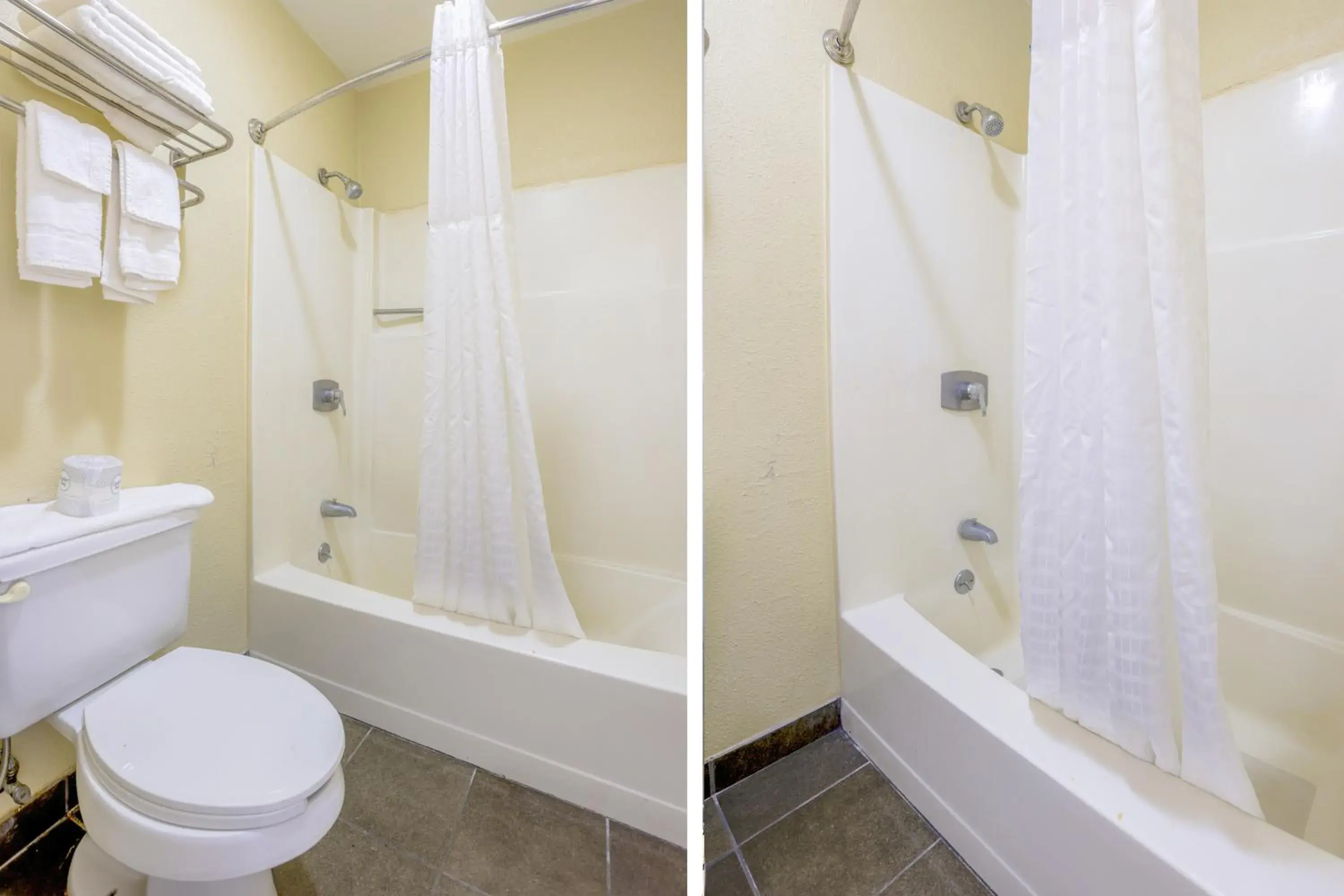 Bathroom in Budget Inn By OYO Natural Bridge I-81 Bathroom in Budget Inn By OYO Natural Bridge I-81