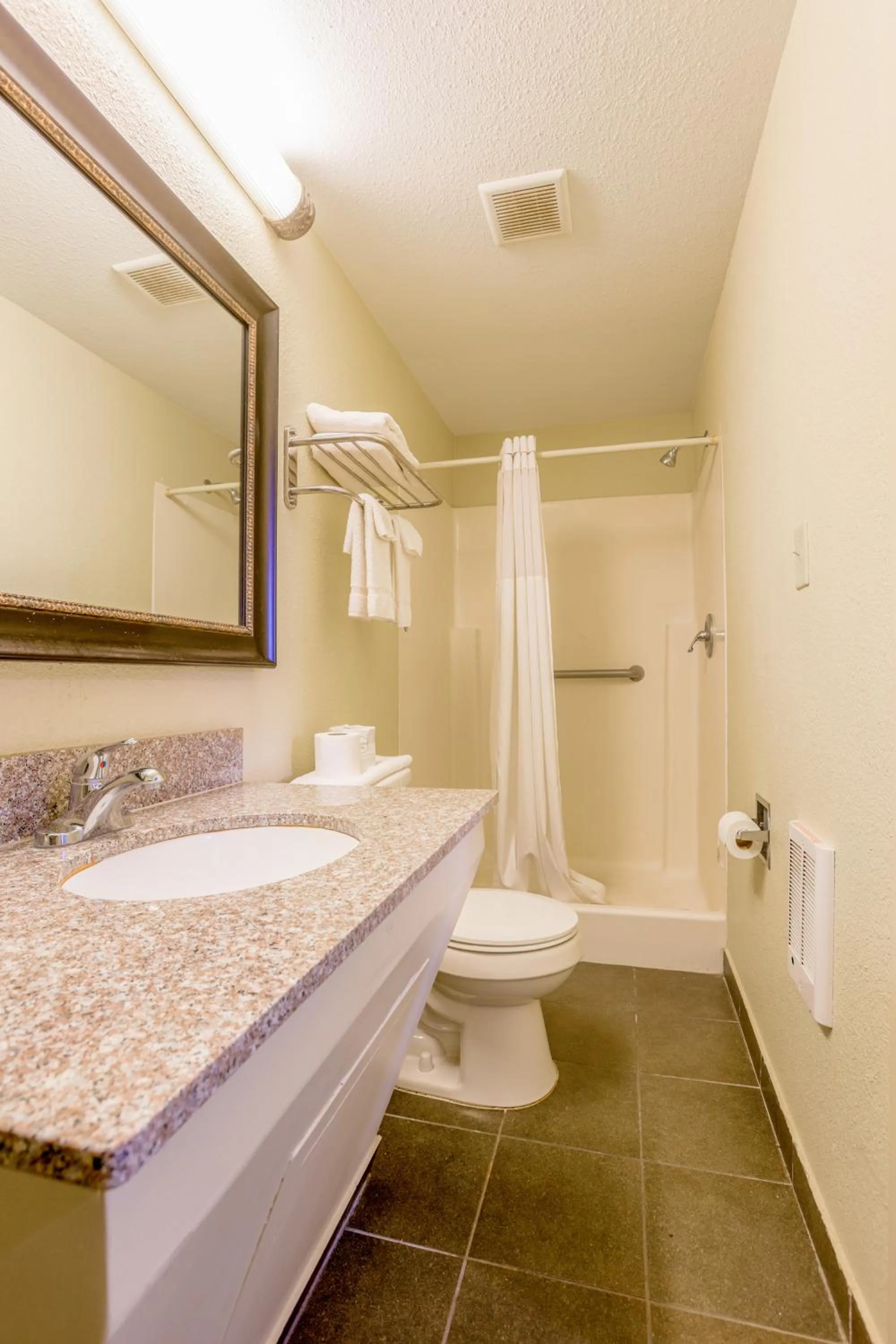 Bathroom in Budget Inn By OYO Natural Bridge I-81