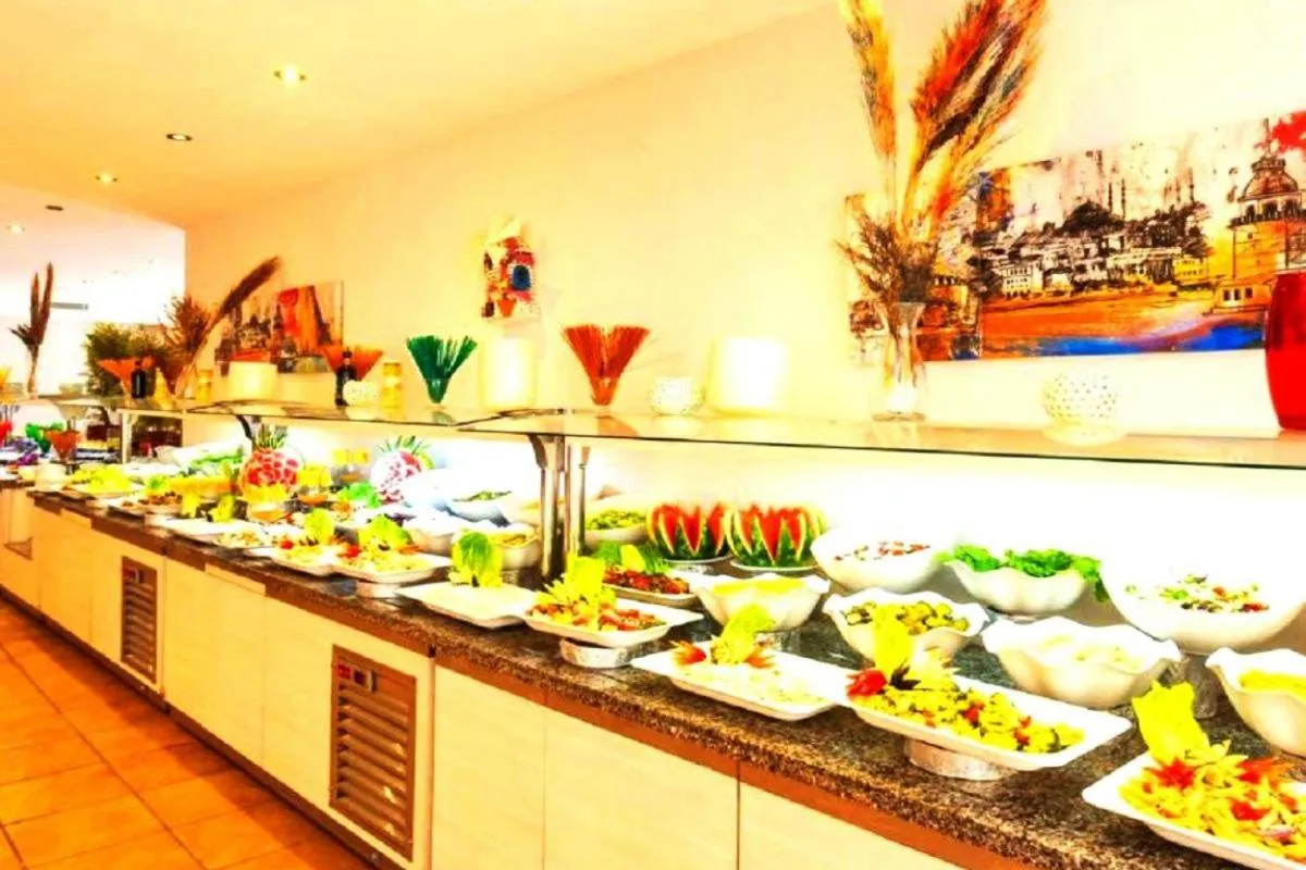 Food in Side Orange Paradise Hotel