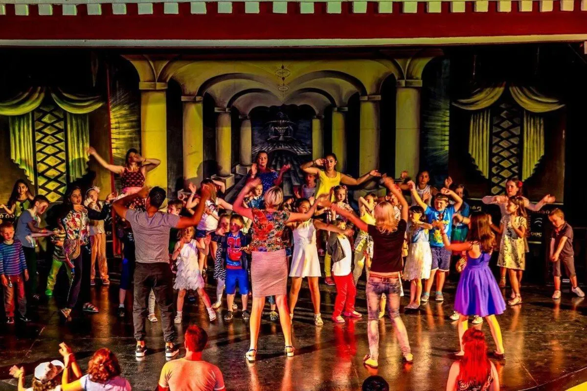 Evening entertainment in Side Orange Paradise Hotel