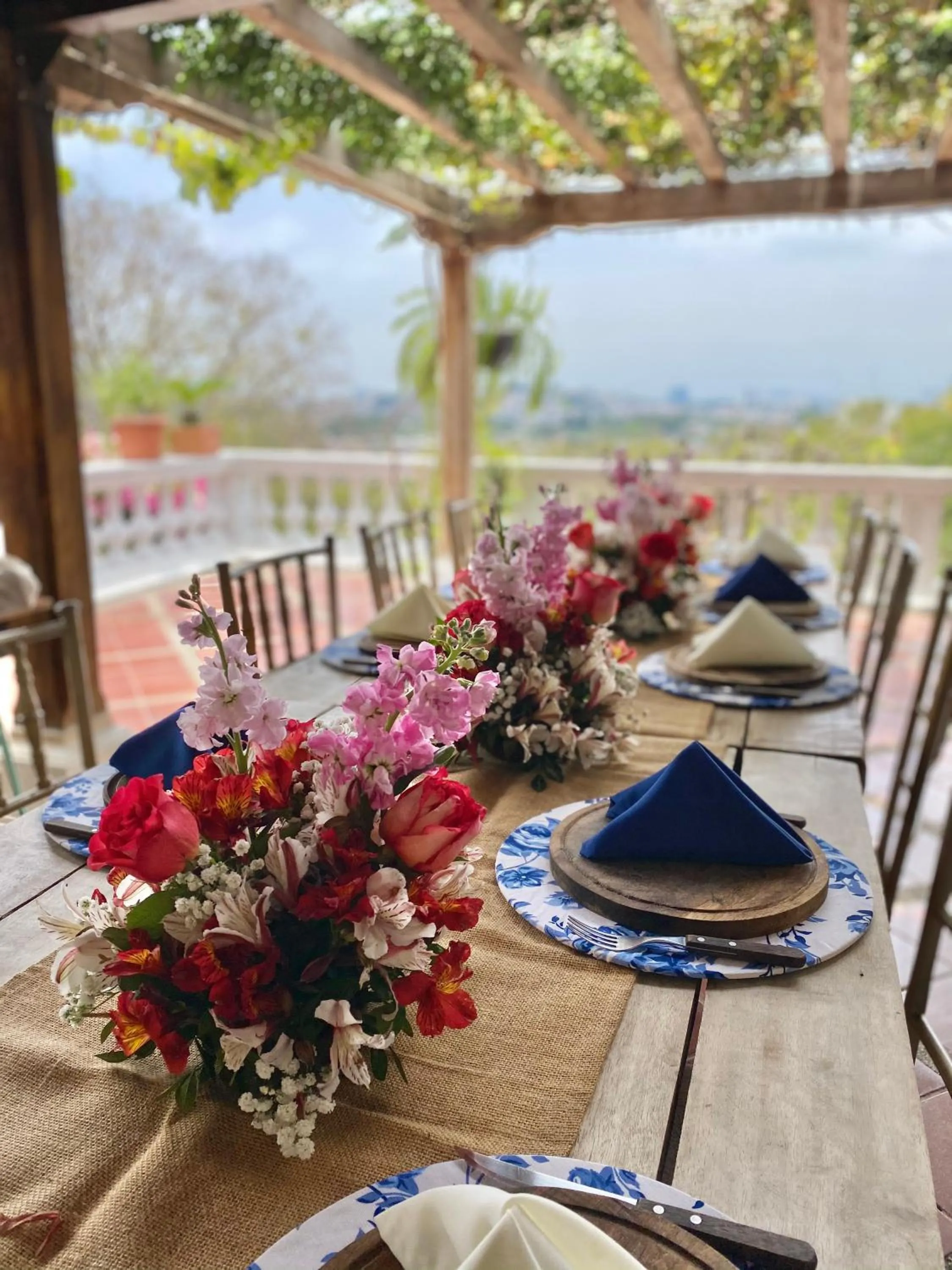 Patio in Iguanazu Bed & Breakfast