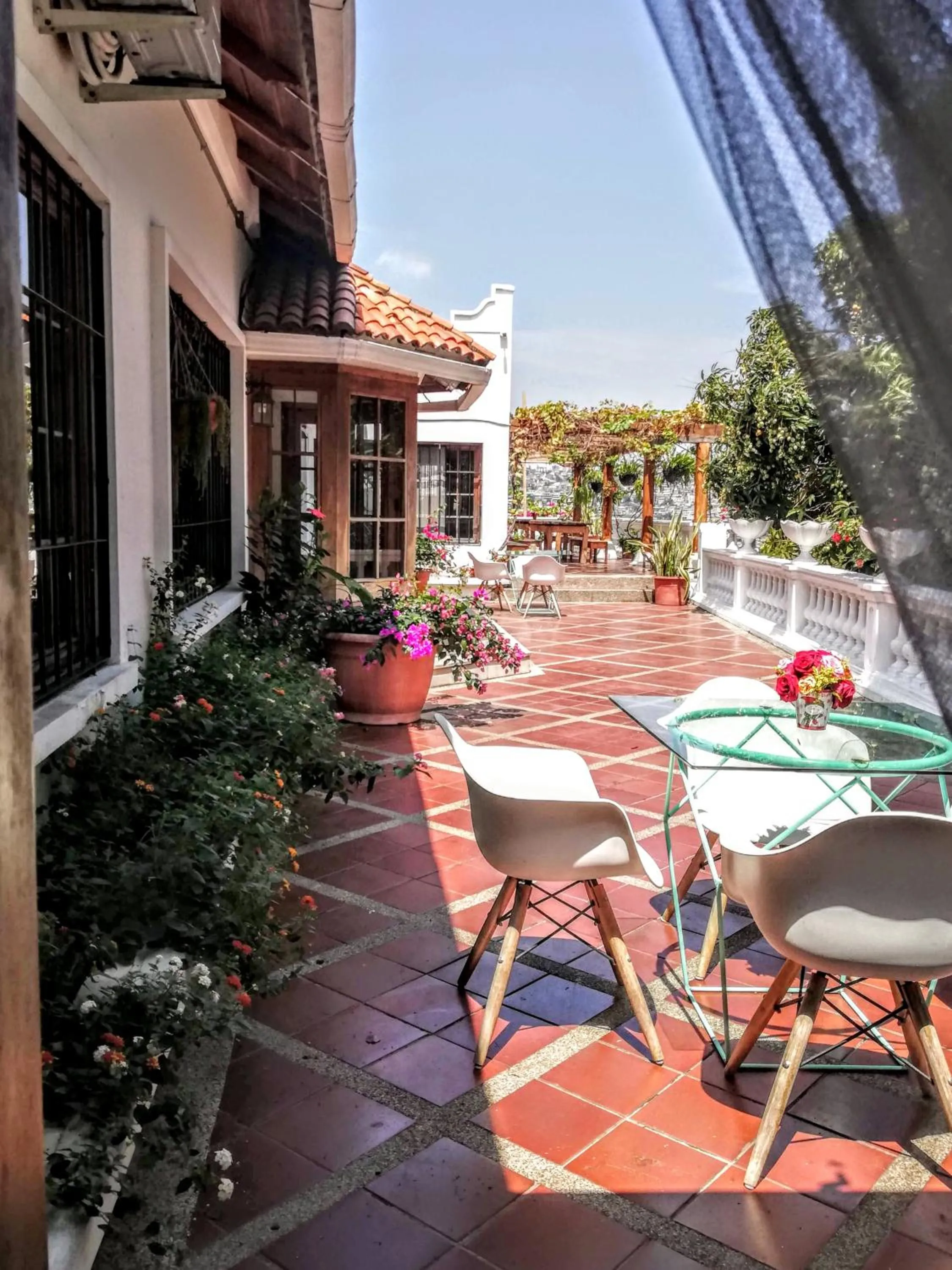 Patio in Iguanazu Bed & Breakfast