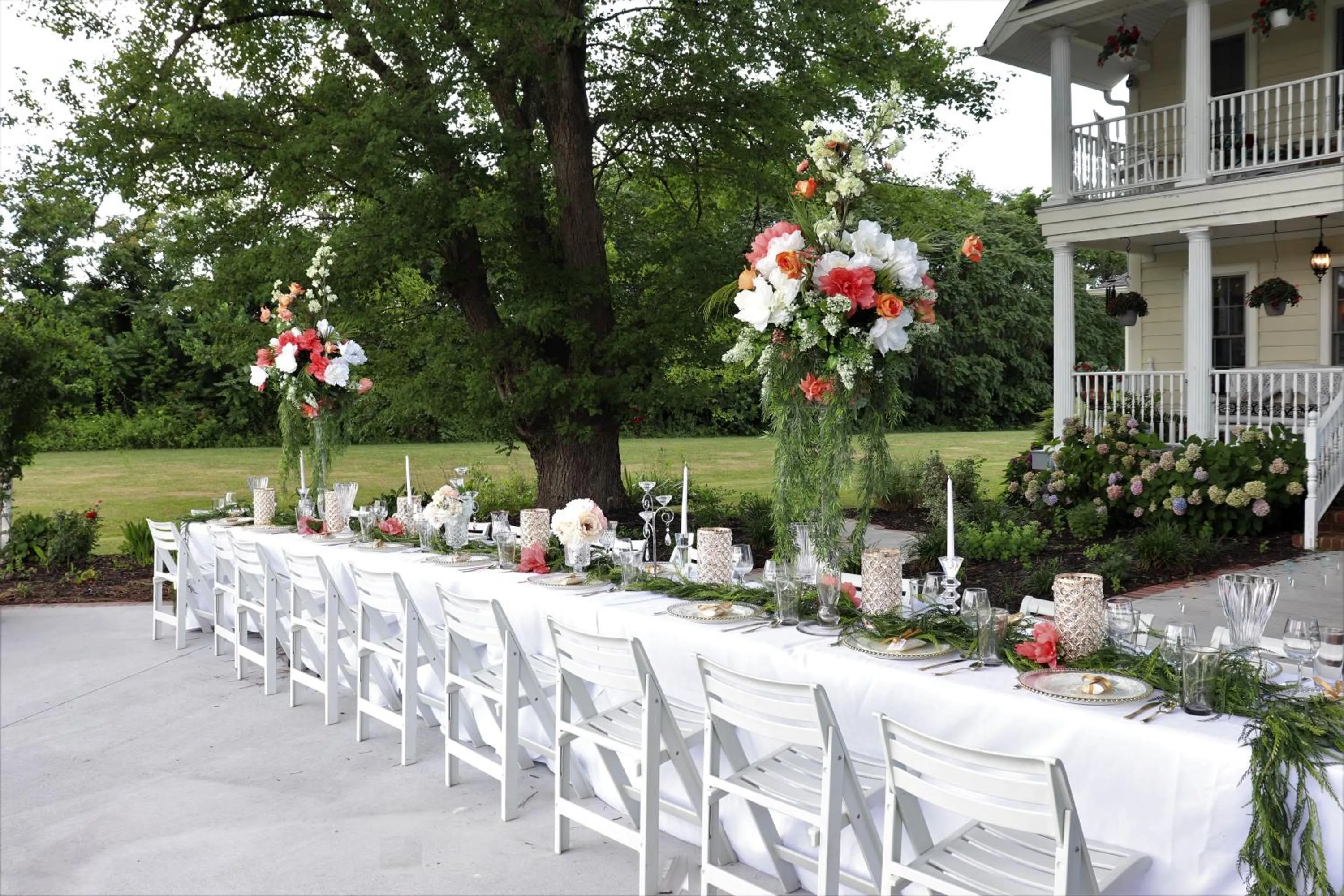 wedding in Ma Margarets House Bed and Breakfast