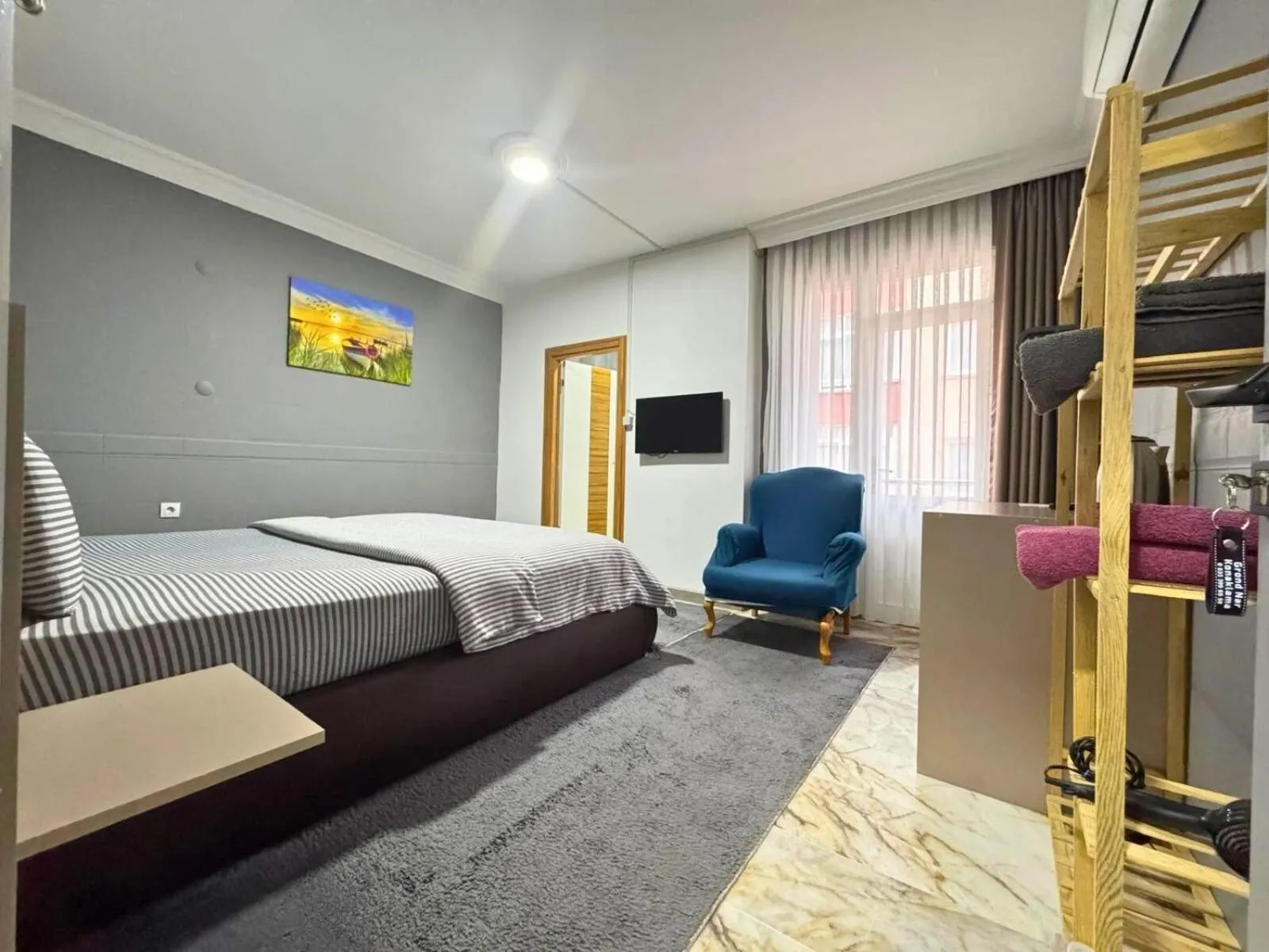 Photo of the whole room, Bed in Grond Konaklama Mersin