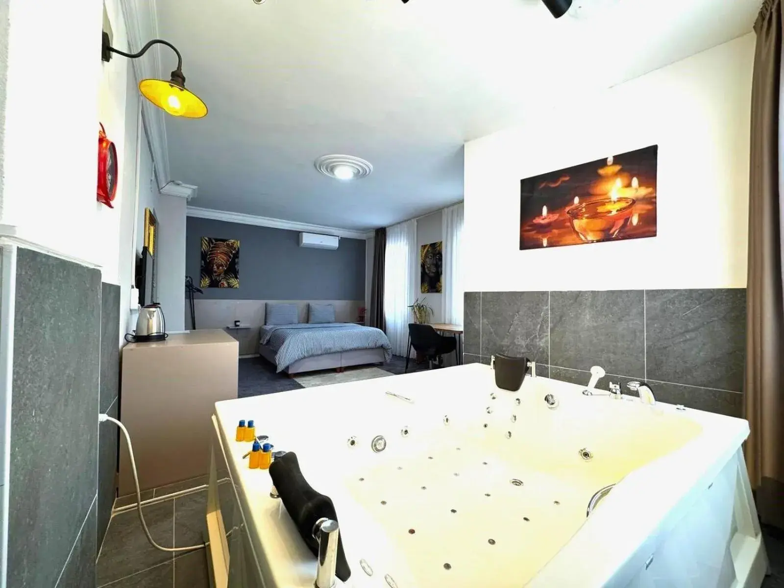 Photo of the whole room, Bed in Grond Konaklama Mersin Photo of the whole room, Bed in Grond Konaklama Mersin