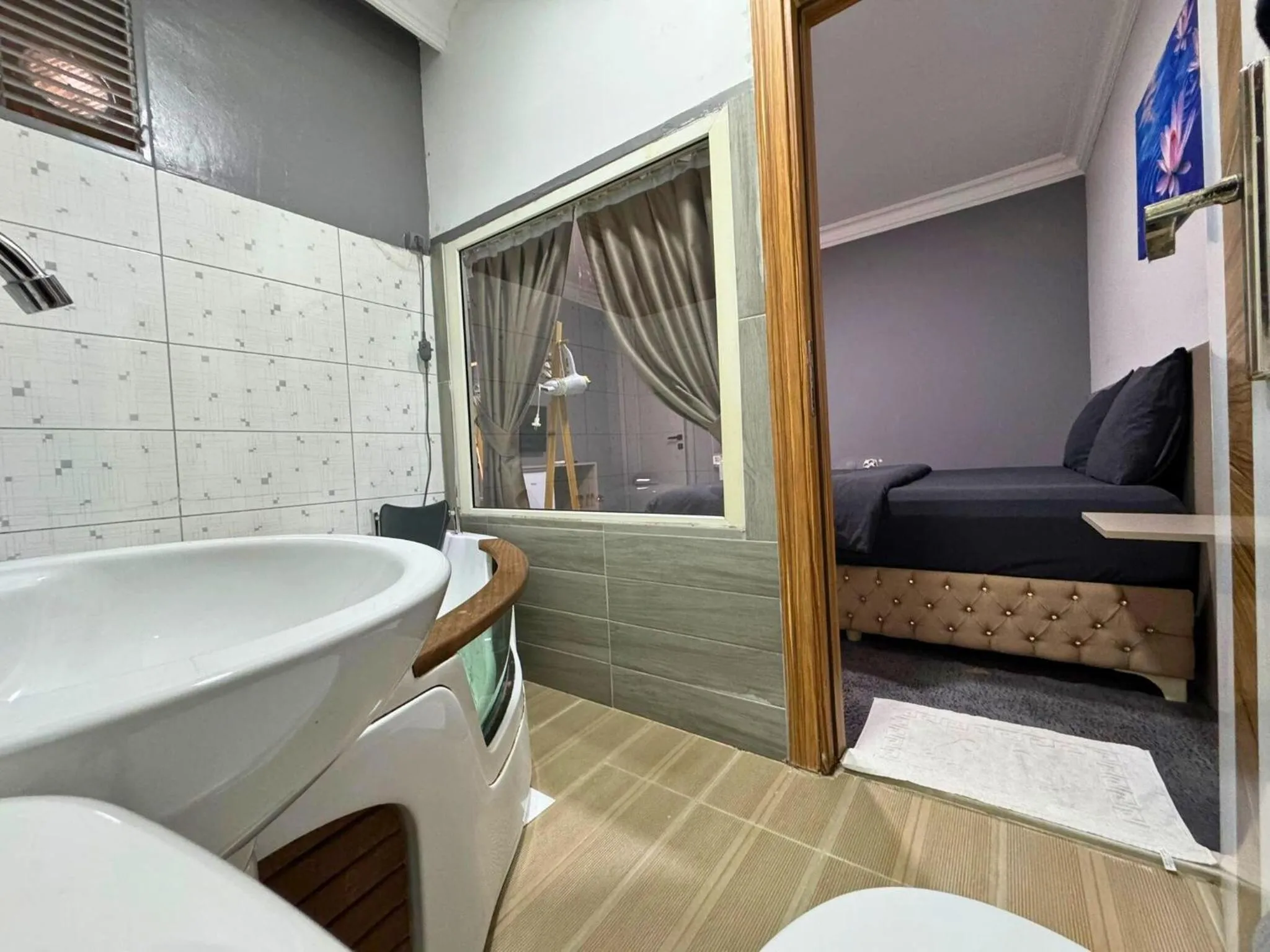 Bathroom in Grond Konaklama Mersin