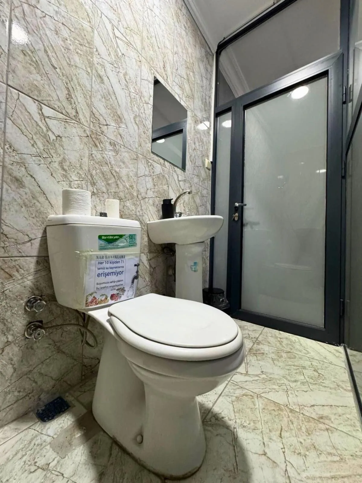 Bathroom in Grond Konaklama Mersin