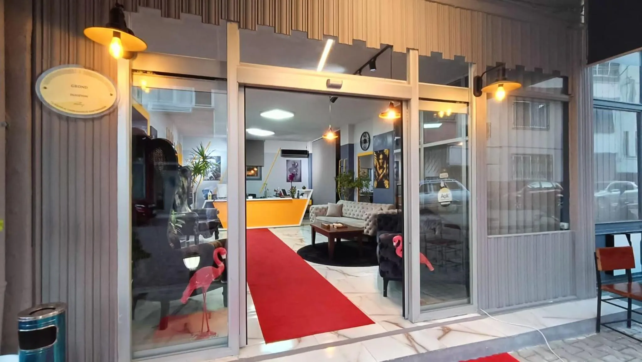 Seating area in Grond Konaklama Mersin