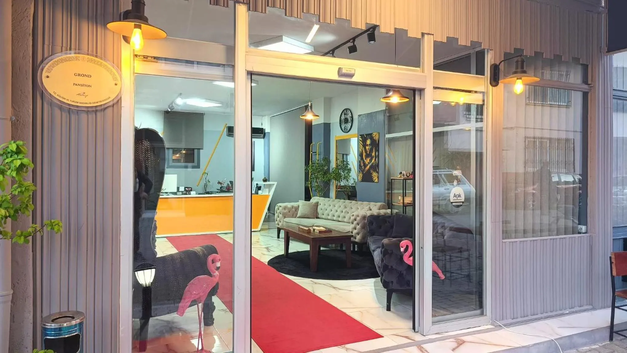 Lobby or reception, Bed in Grond Konaklama Mersin