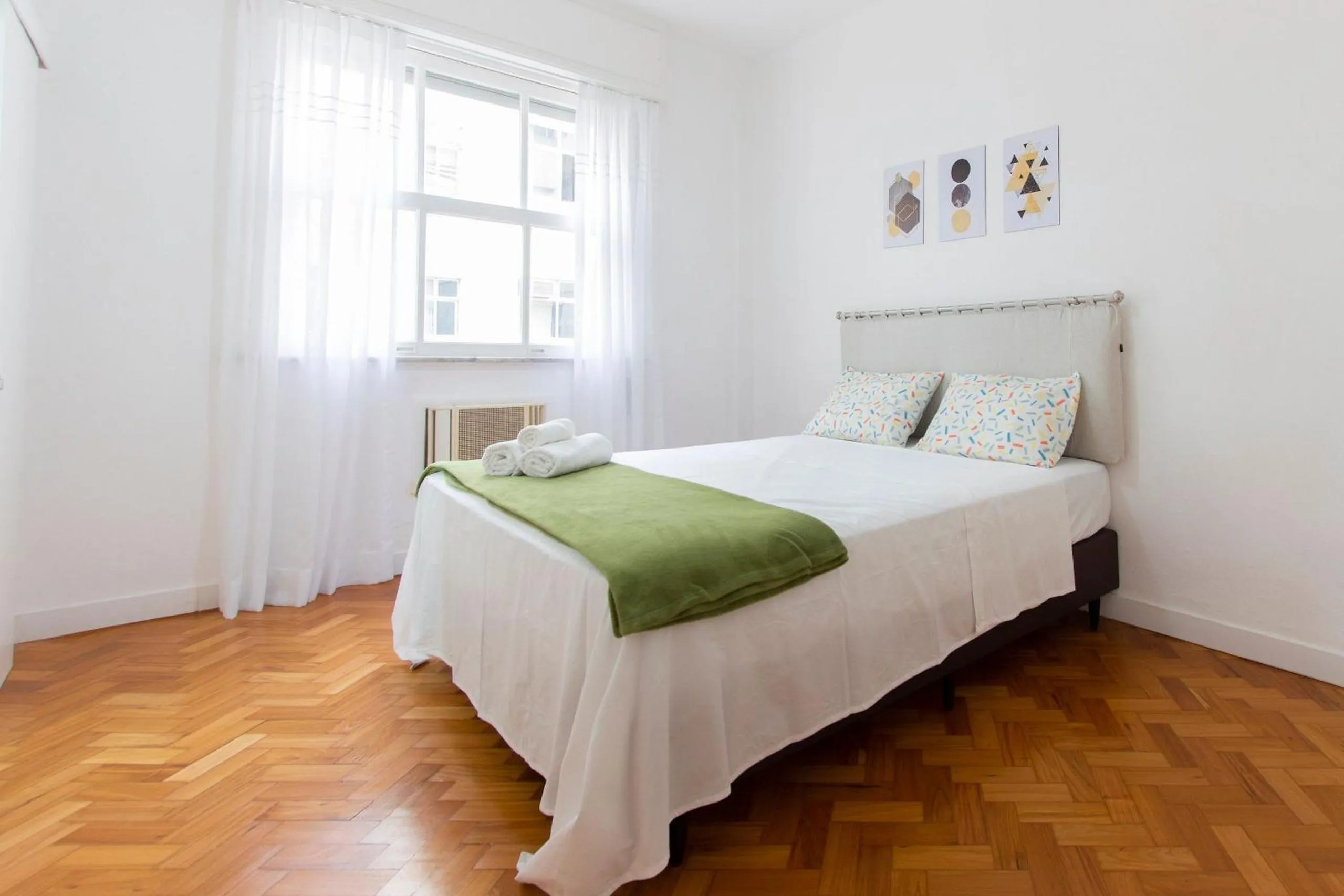 Bed in Exclusivo 3Qtos c/ Garagem em Copacabana, conforto