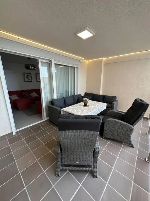 Apartment in Cunit, front line with sea view