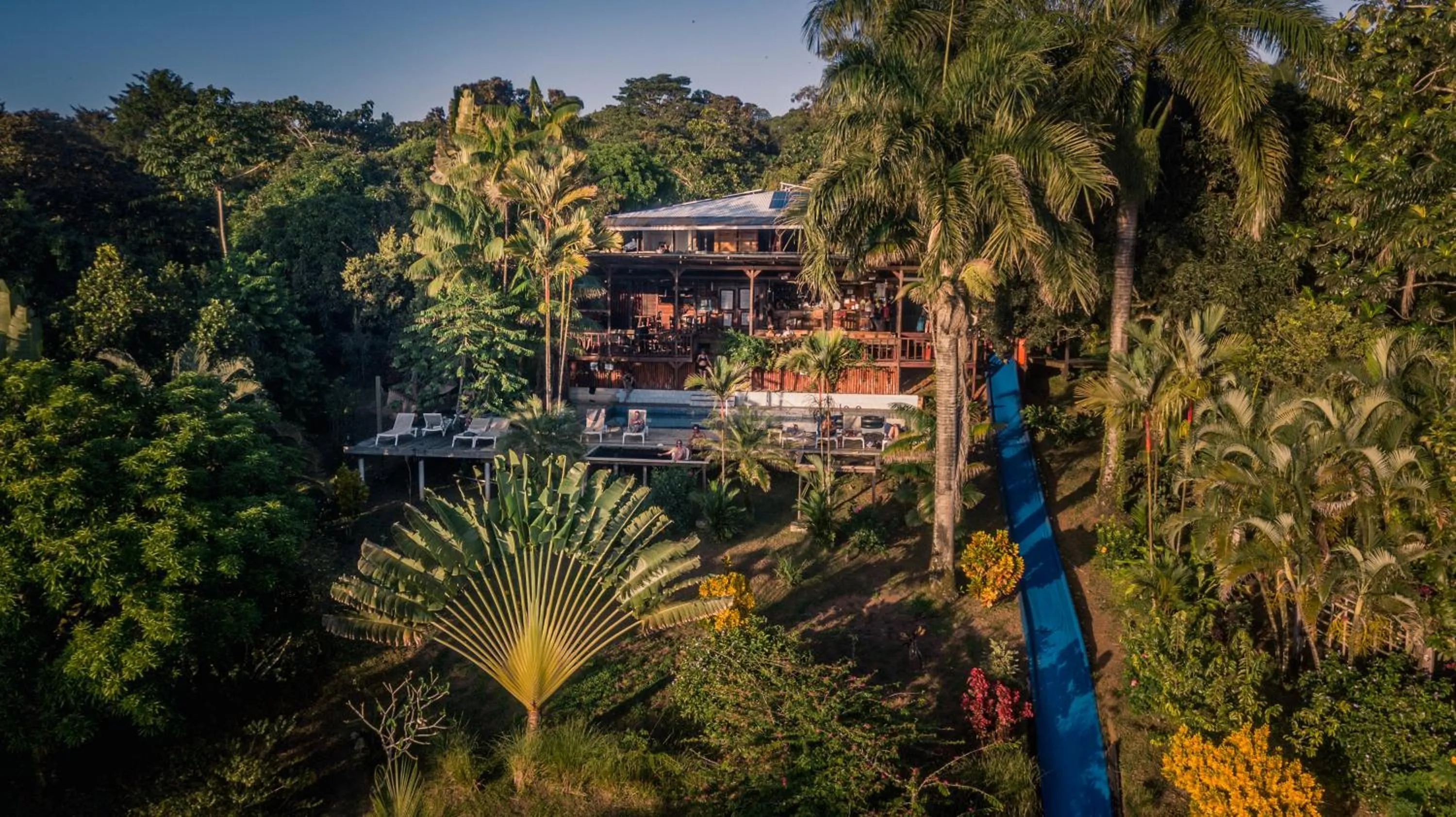 Bird's eye view in Bambuda Lodge