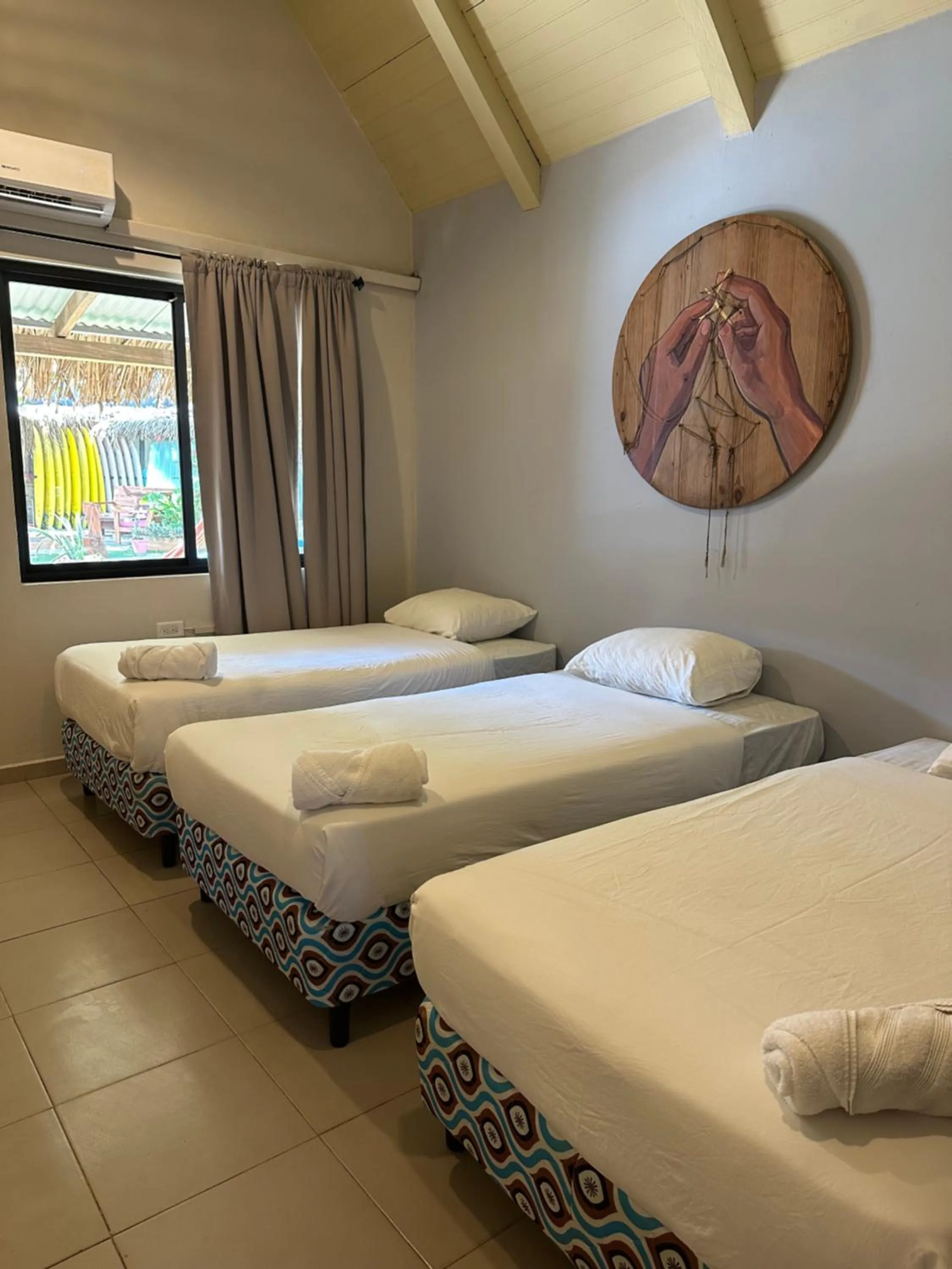 Bed in Selina Playa Venao