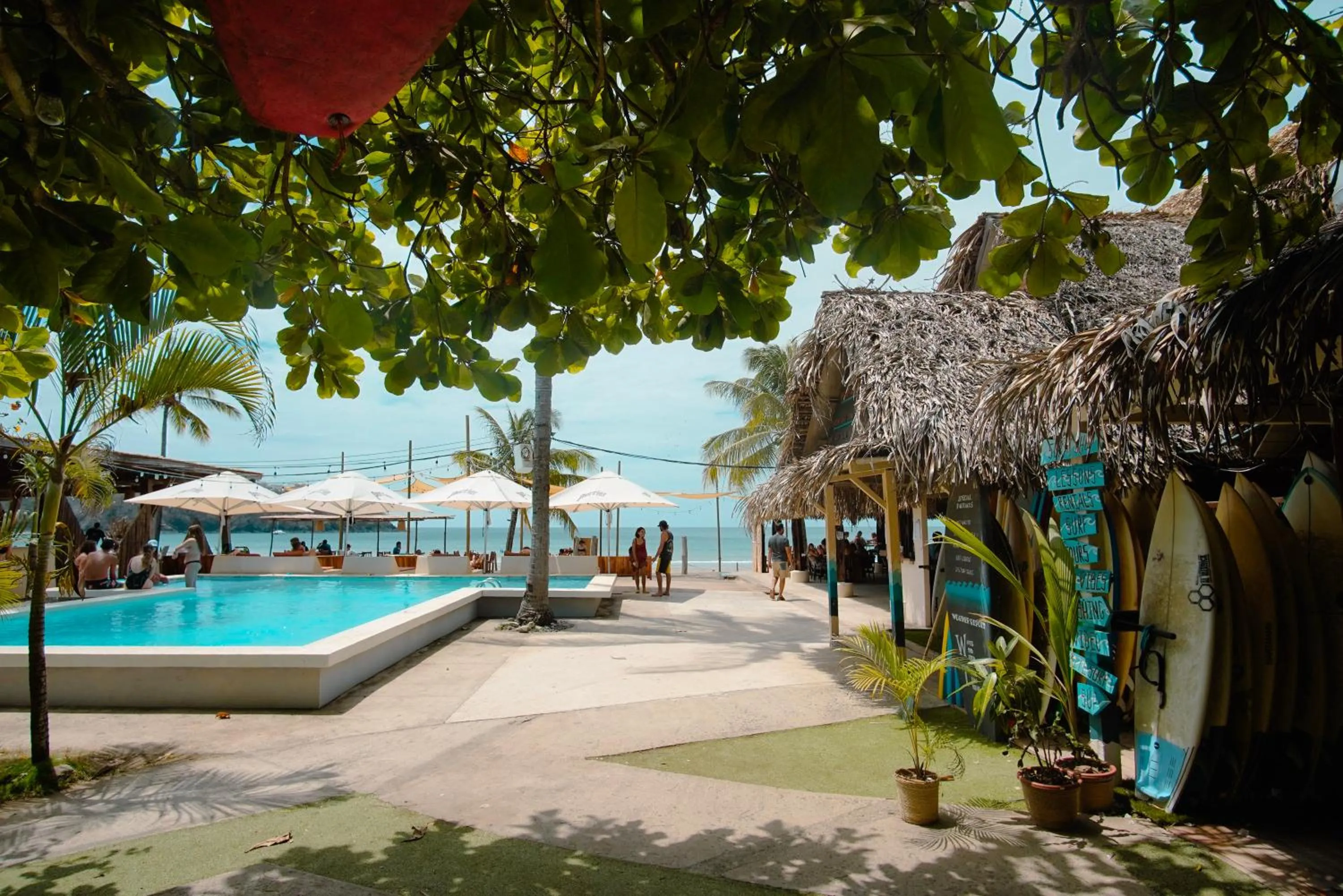 Pool view in Selina Playa Venao