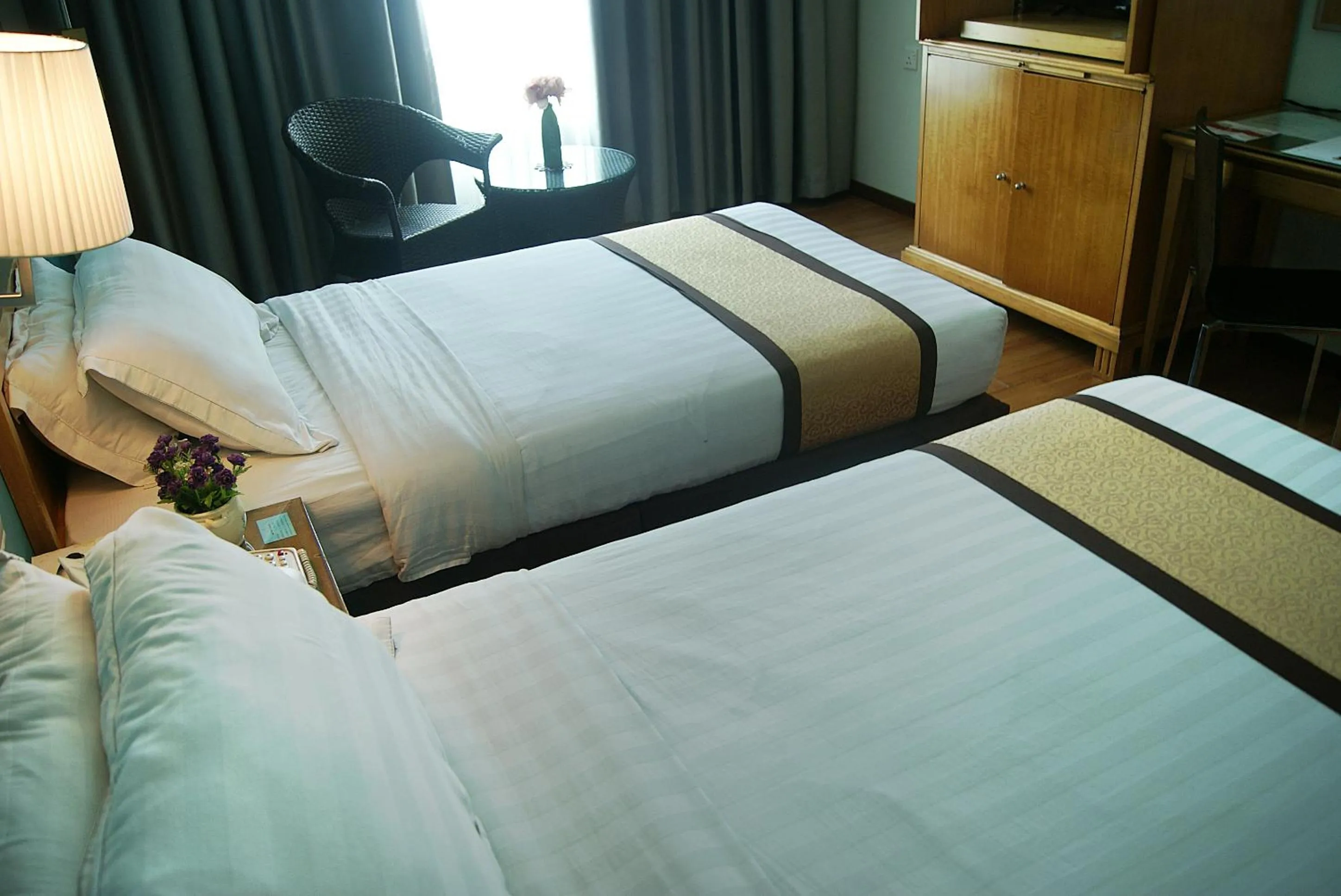 Bed in Tang Dynasty Bay Hotel