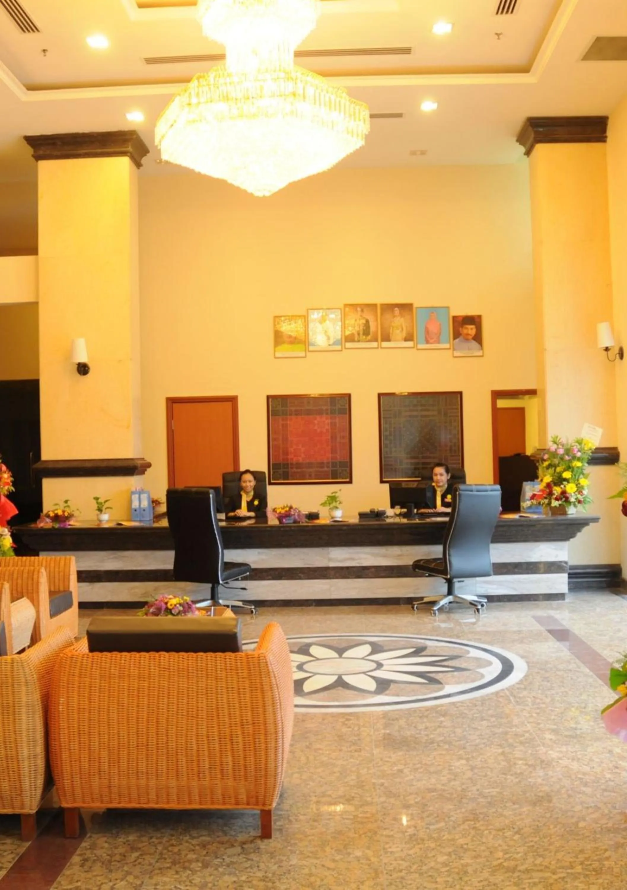 Lobby or reception in Tang Dynasty Bay Hotel