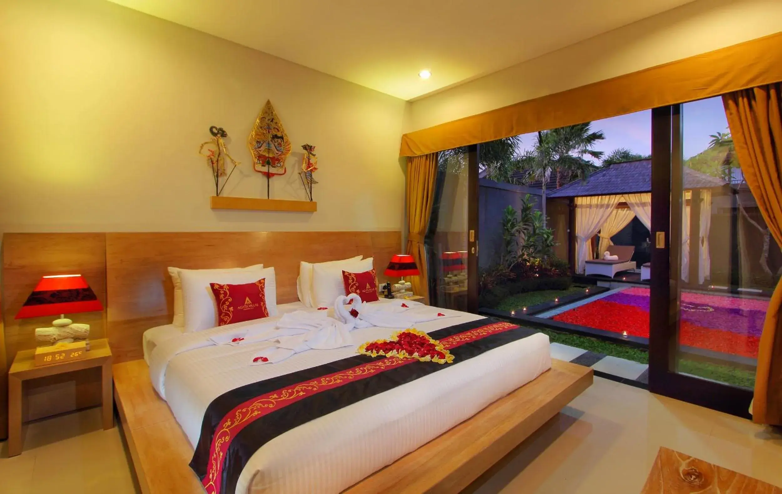 Bed in Agata Villas Seminyak Bed in Agata Villas Seminyak