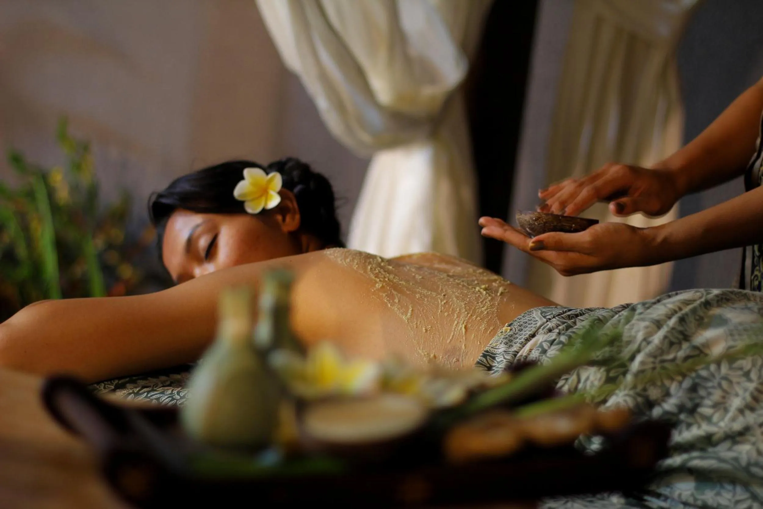 Massage in Agata Villas Seminyak