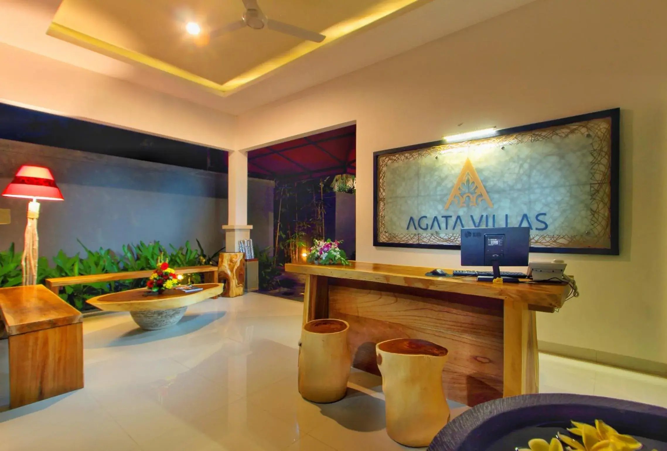 Lobby or reception in Agata Villas Seminyak Lobby or reception in Agata Villas Seminyak