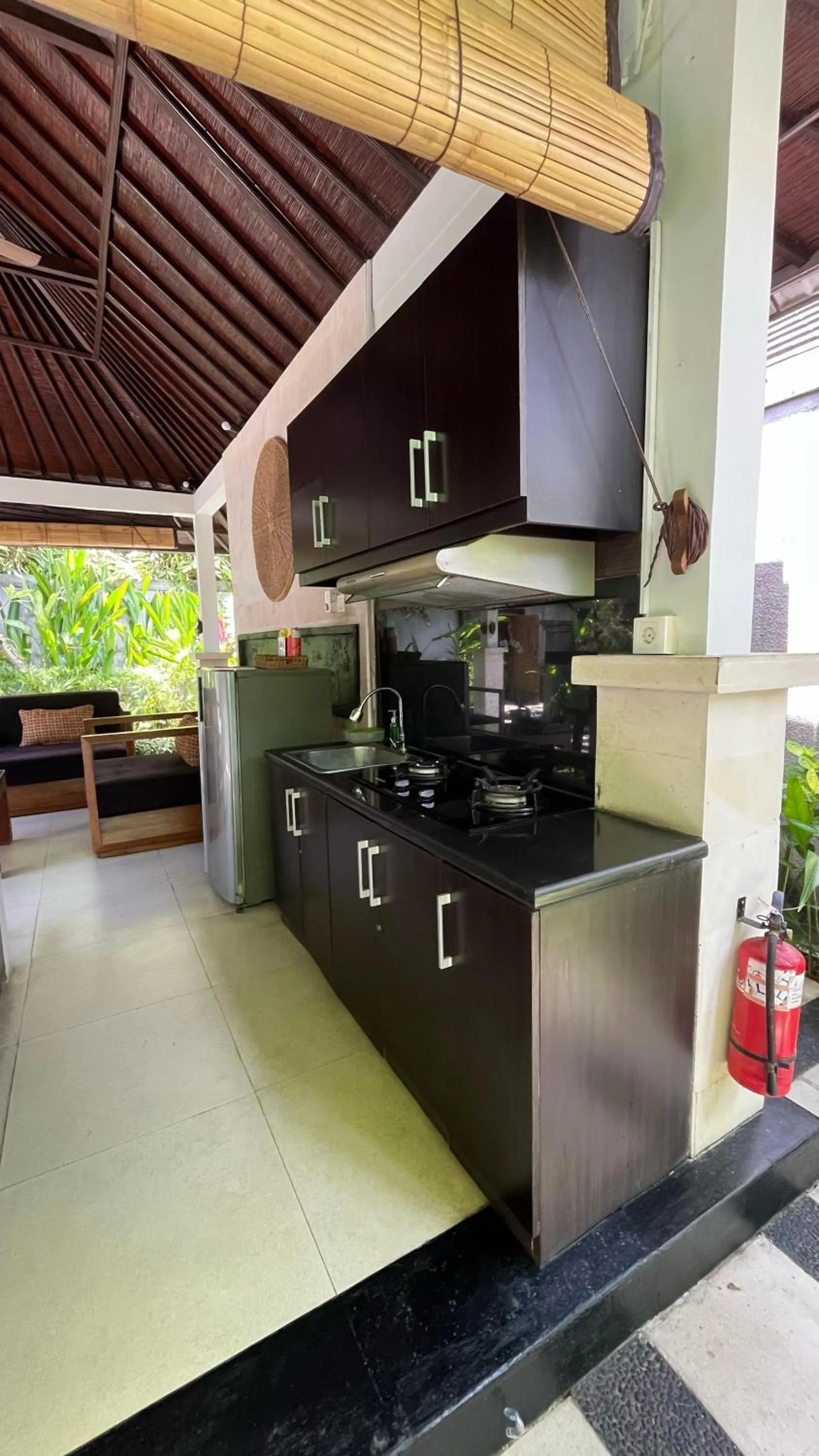 kitchen in Agata Villas Seminyak