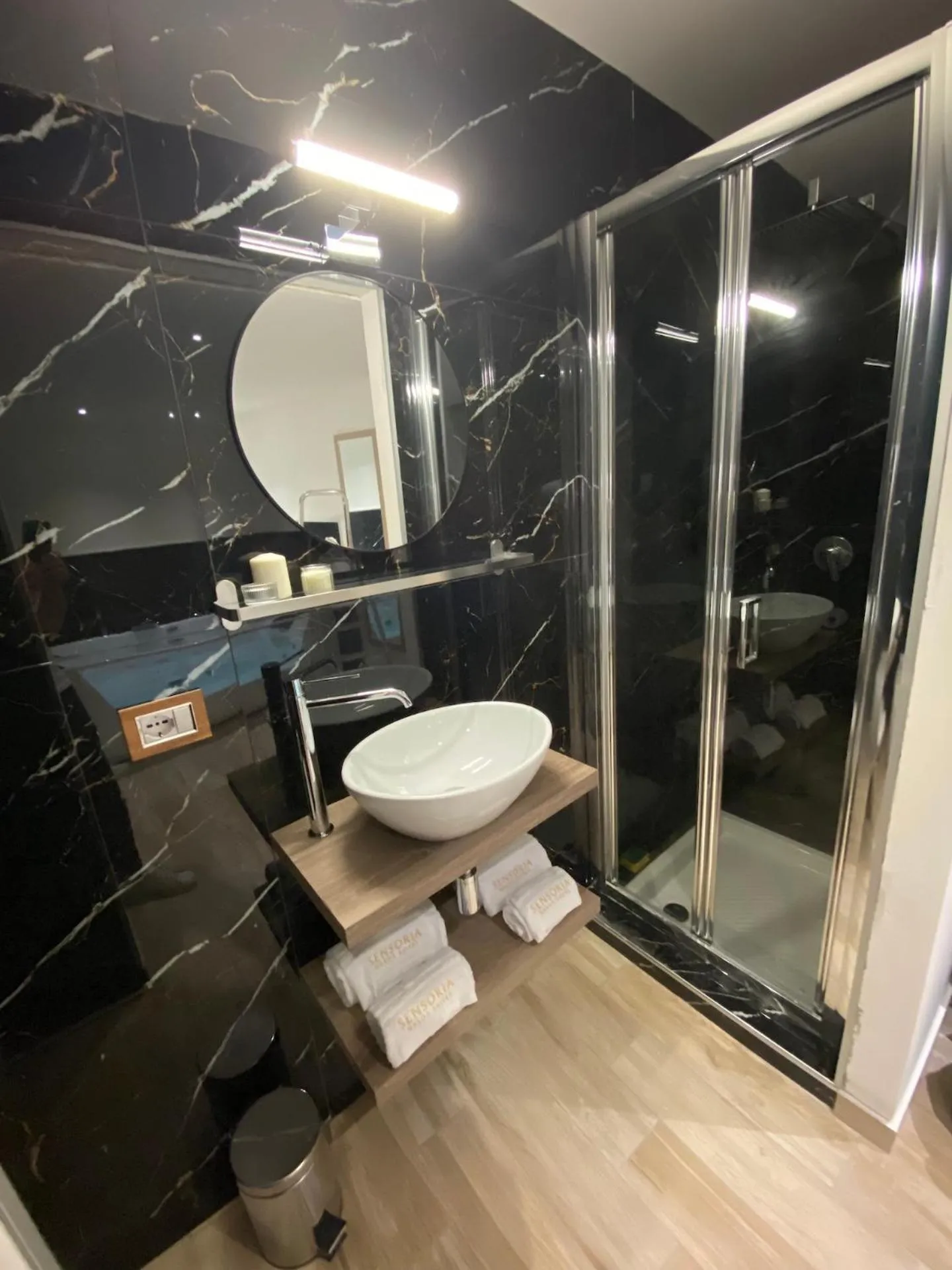 Shower in Sensoria Naxos Suites