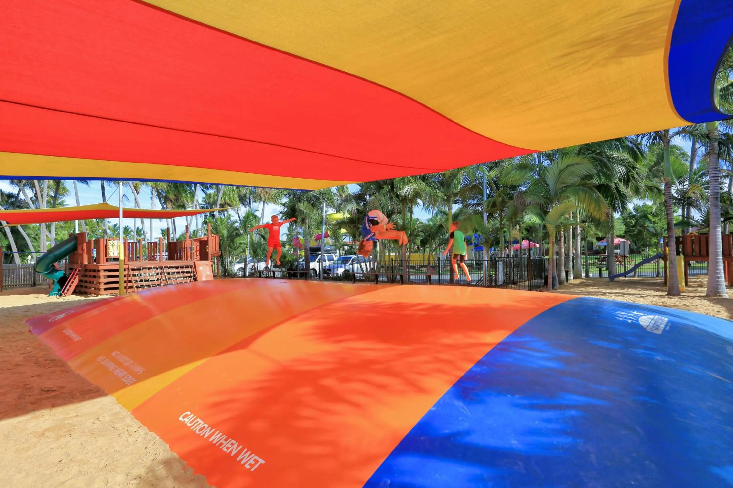 Children play ground in NRMA Capricorn Yeppoon Holiday Park