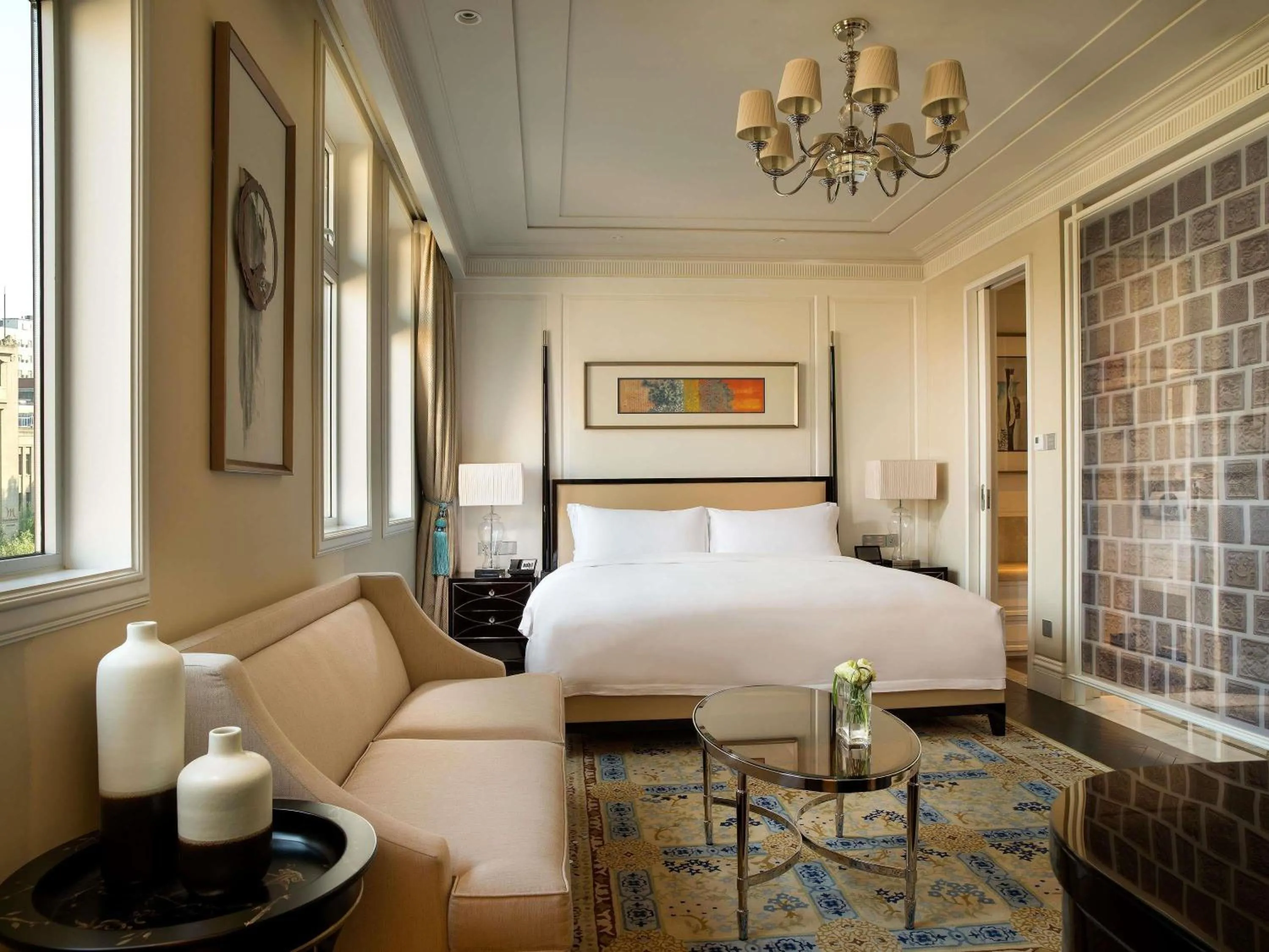 Bedroom, Bed in Sofitel Legend People's Grand Hotel Xi'an