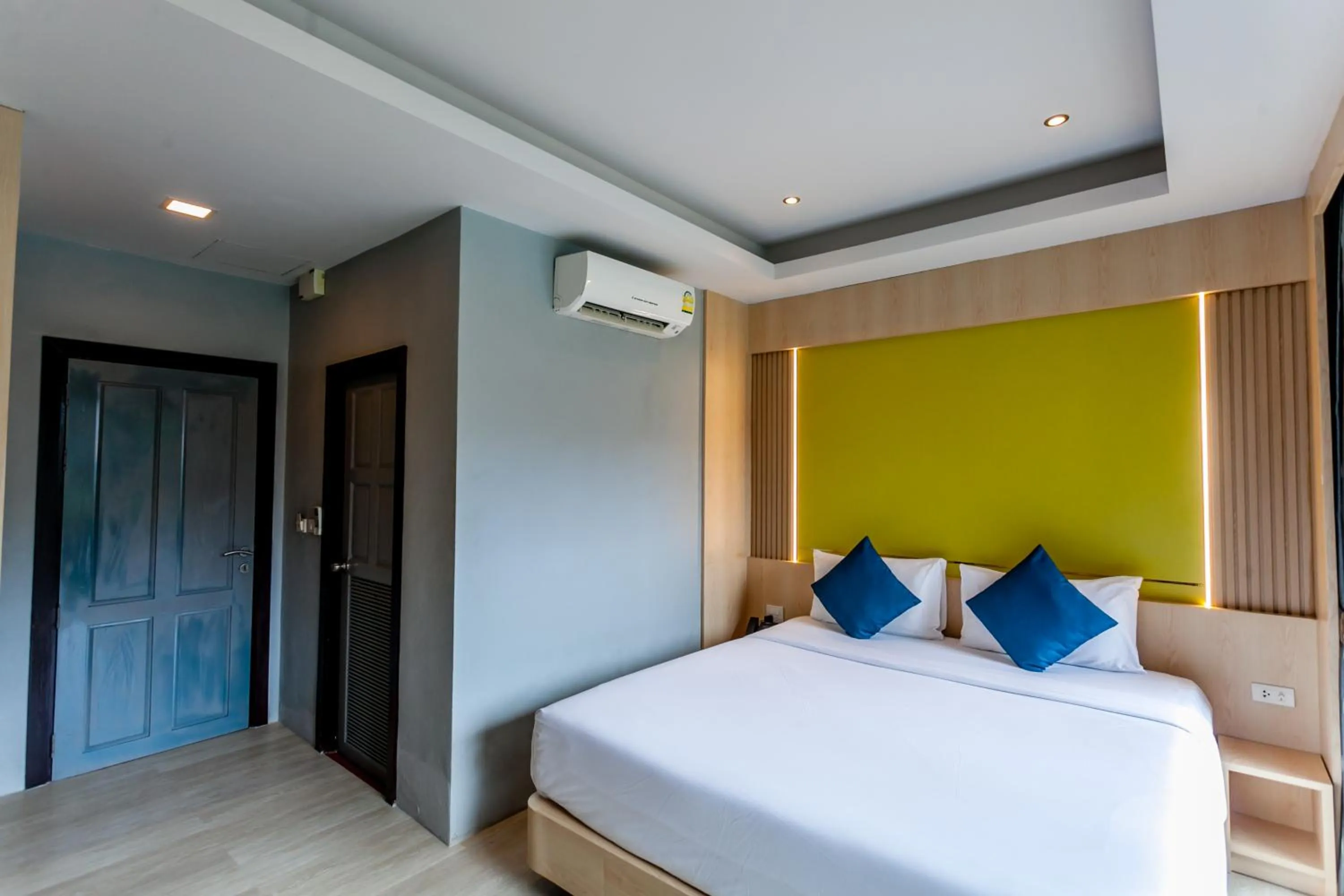 Bed in Coco Bella Hotel