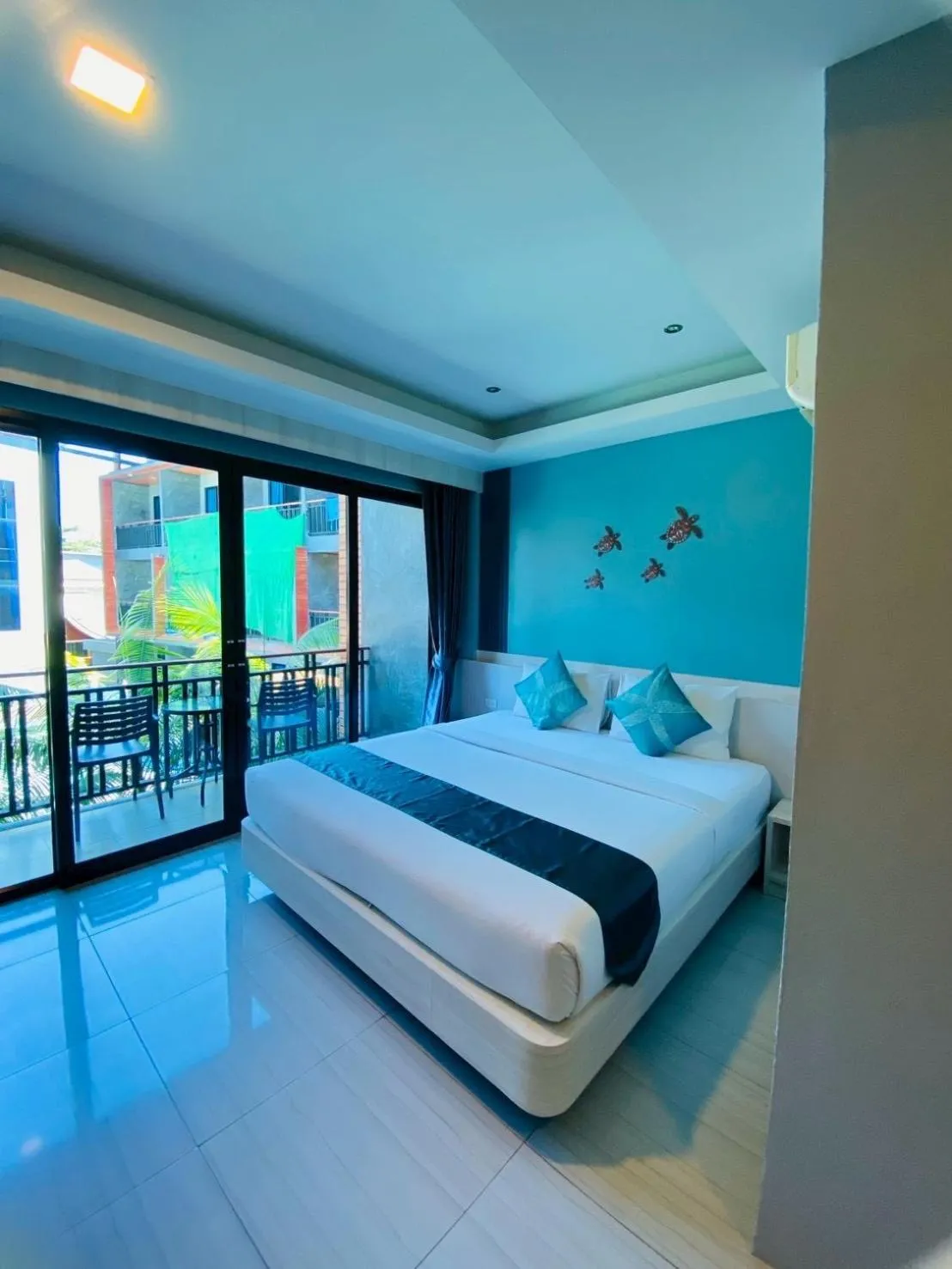 Bed in Coco Bella Hotel