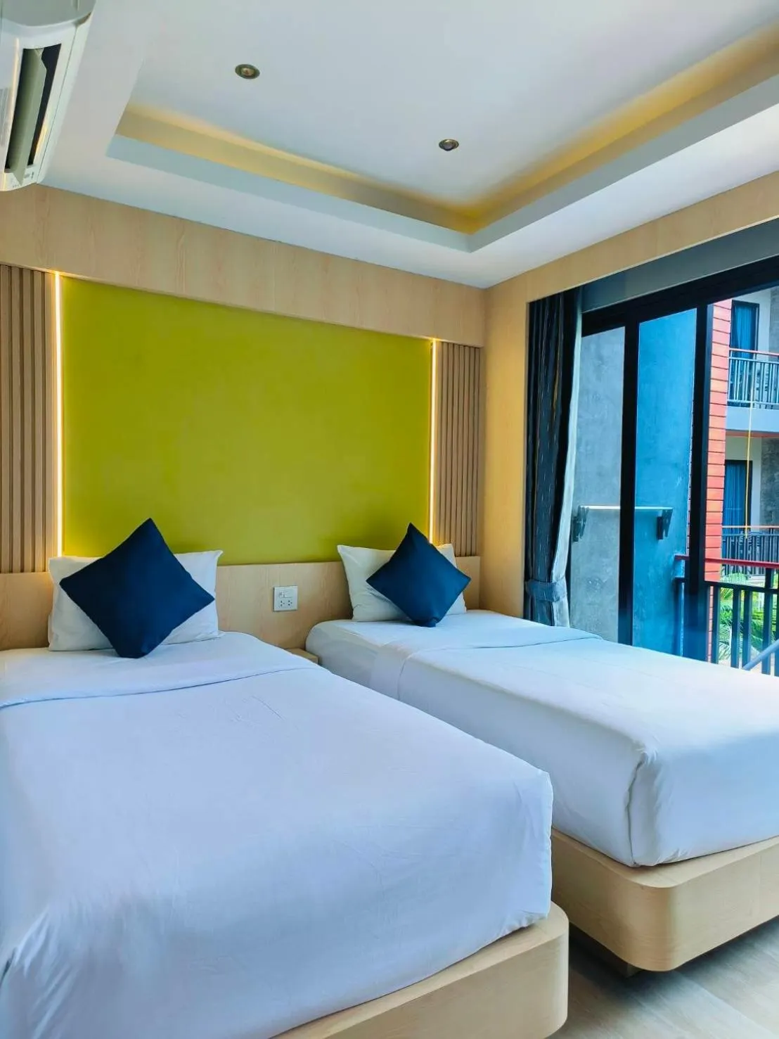 Bed in Coco Bella Hotel