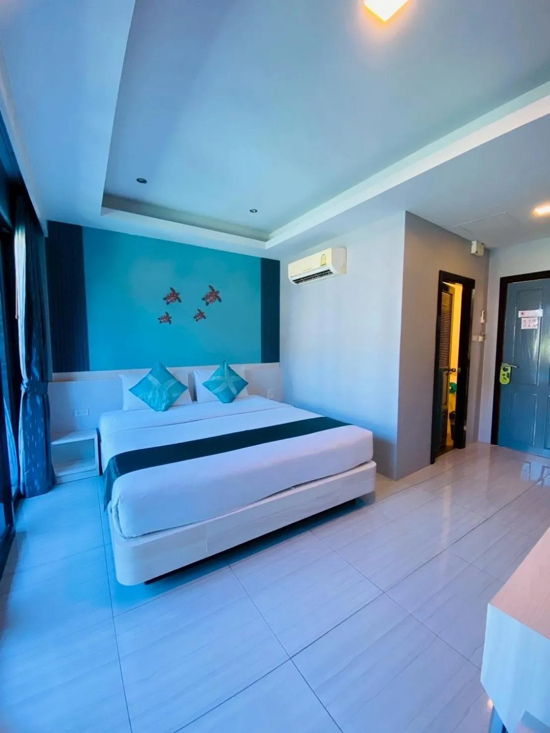 Bed in Coco Bella Hotel