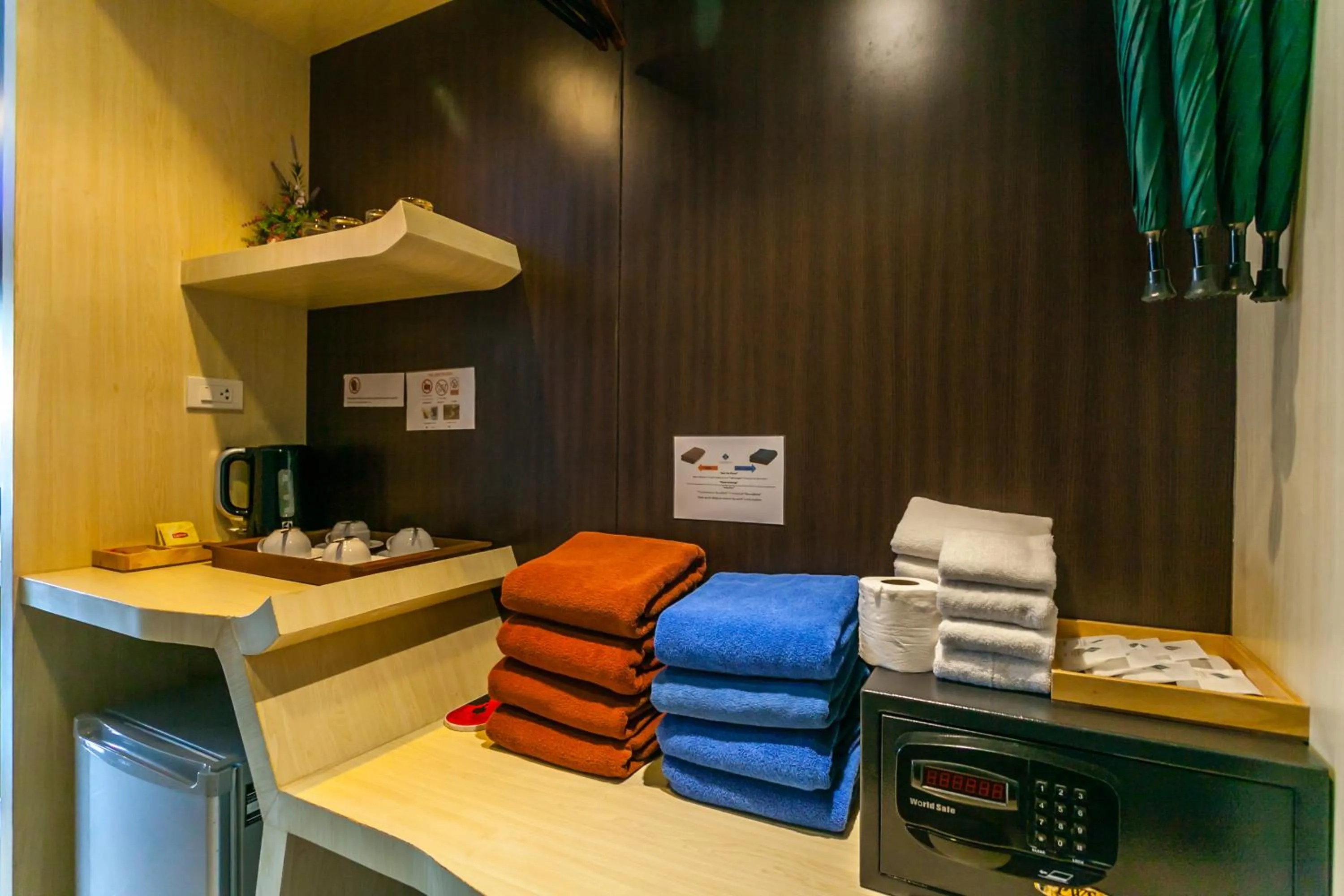 storage in Coco Bella Hotel