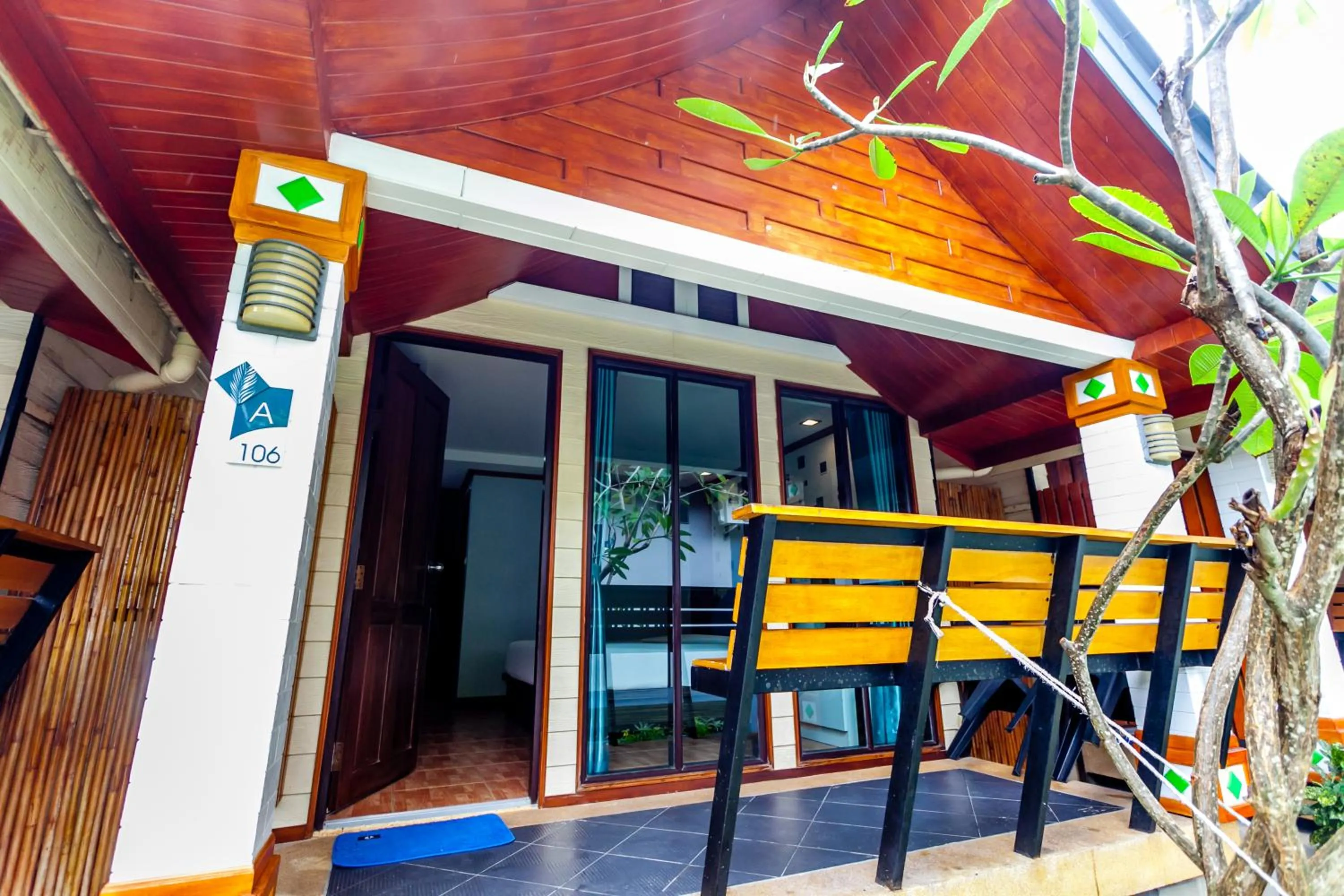 Facade/entrance in Coco Bella Hotel