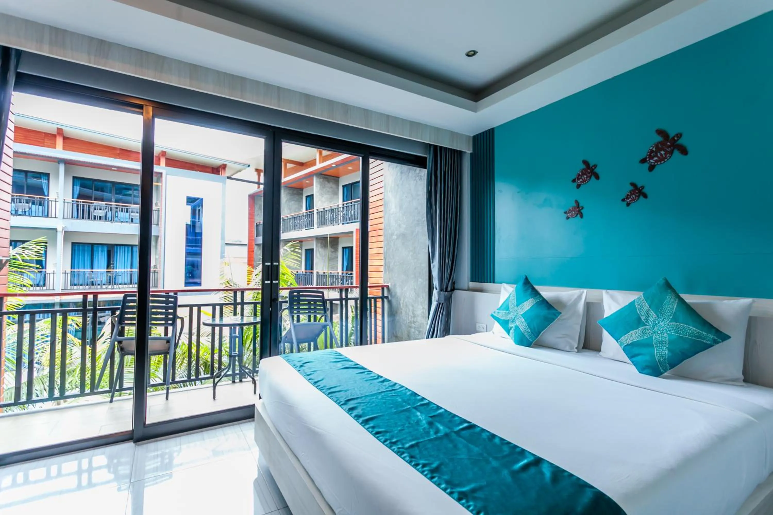 Bed in Coco Bella Hotel