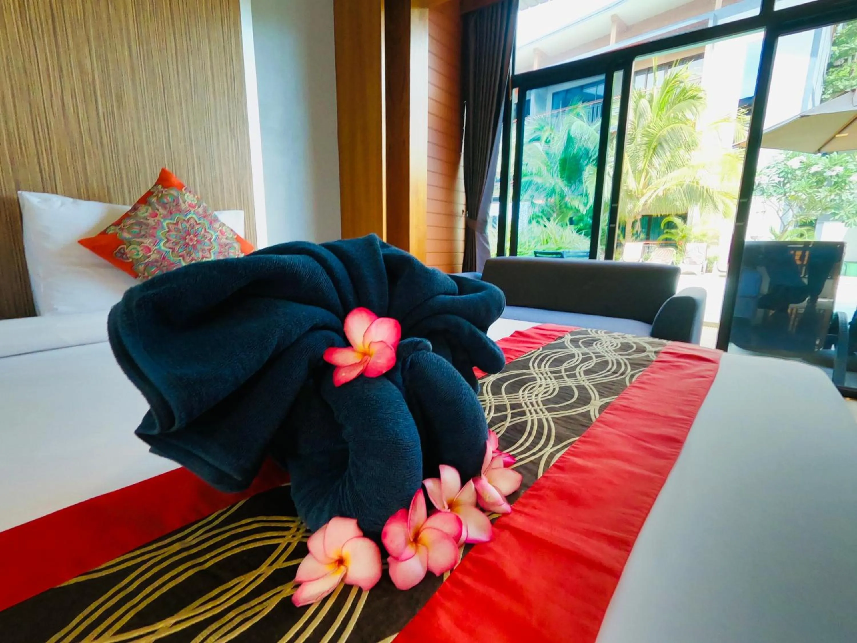 Bedroom, Bed in Coco Bella Hotel