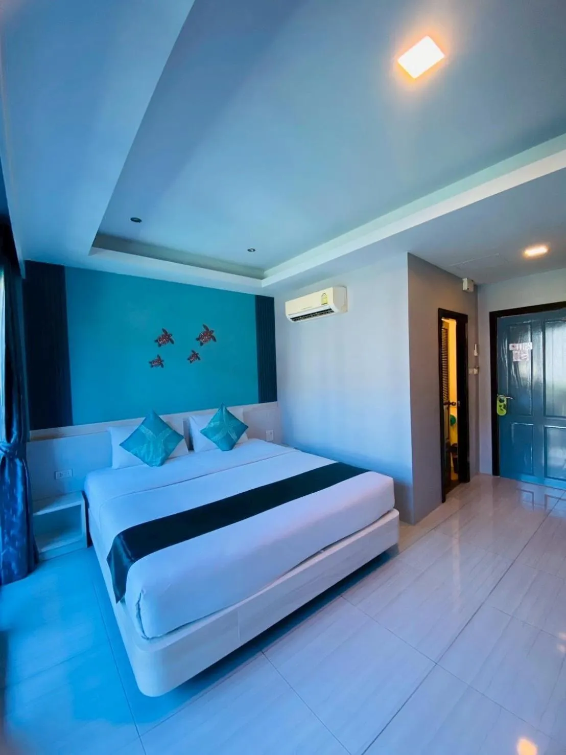 Bed in Coco Bella Hotel