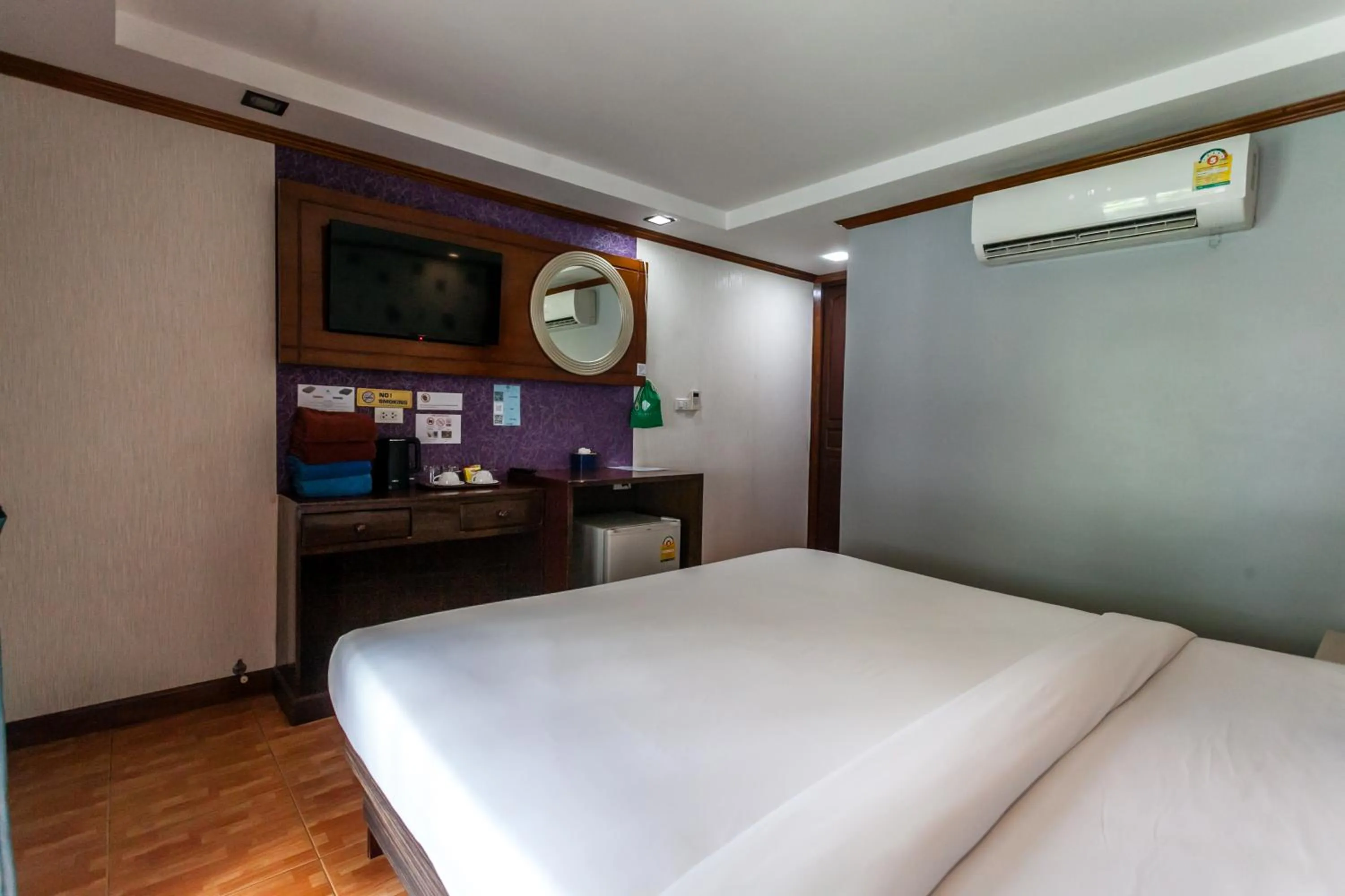 Bed in Coco Bella Hotel