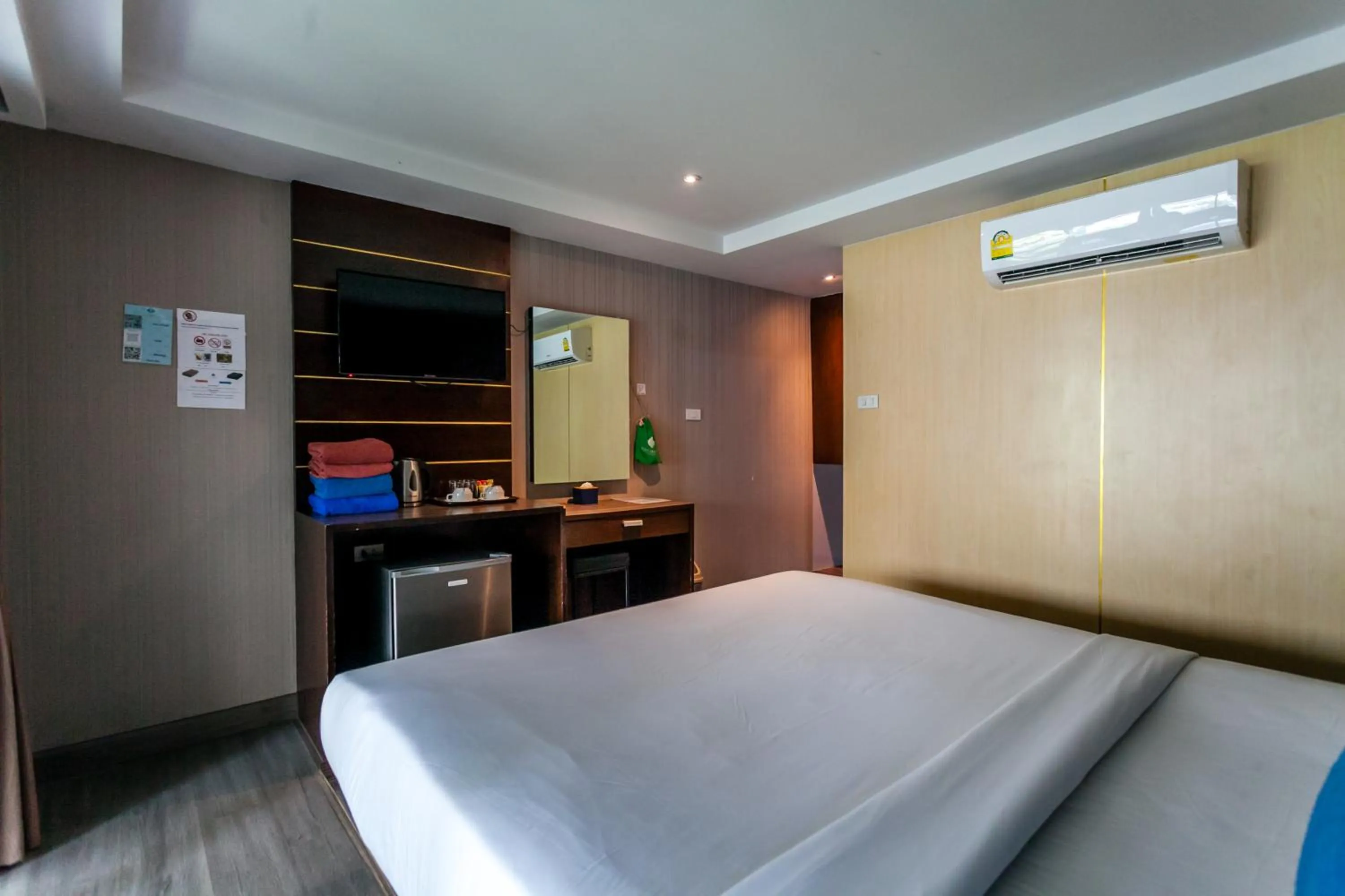 Bed in Coco Bella Hotel