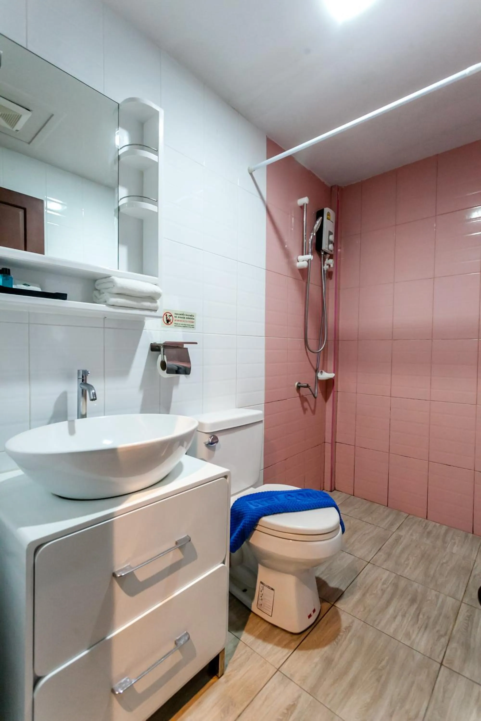 Shower in Coco Bella Hotel